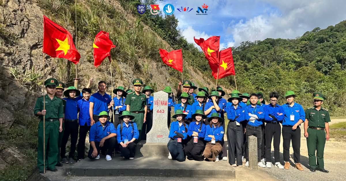 Sinh viên Học viện Ngân hàng để lại nhiều dấu ấn trong Chiến dịch Mùa Hè Xanh "Chạm Nắng 2026"