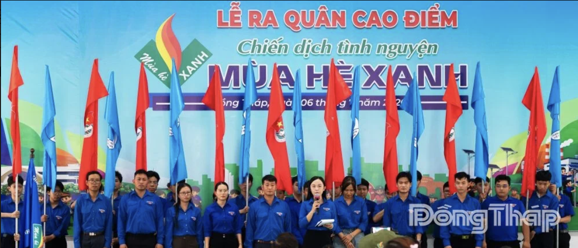 Nhiều hoạt động thiết thực từ Chiến dịch tình nguyện mùa hè xanh năm 2026
