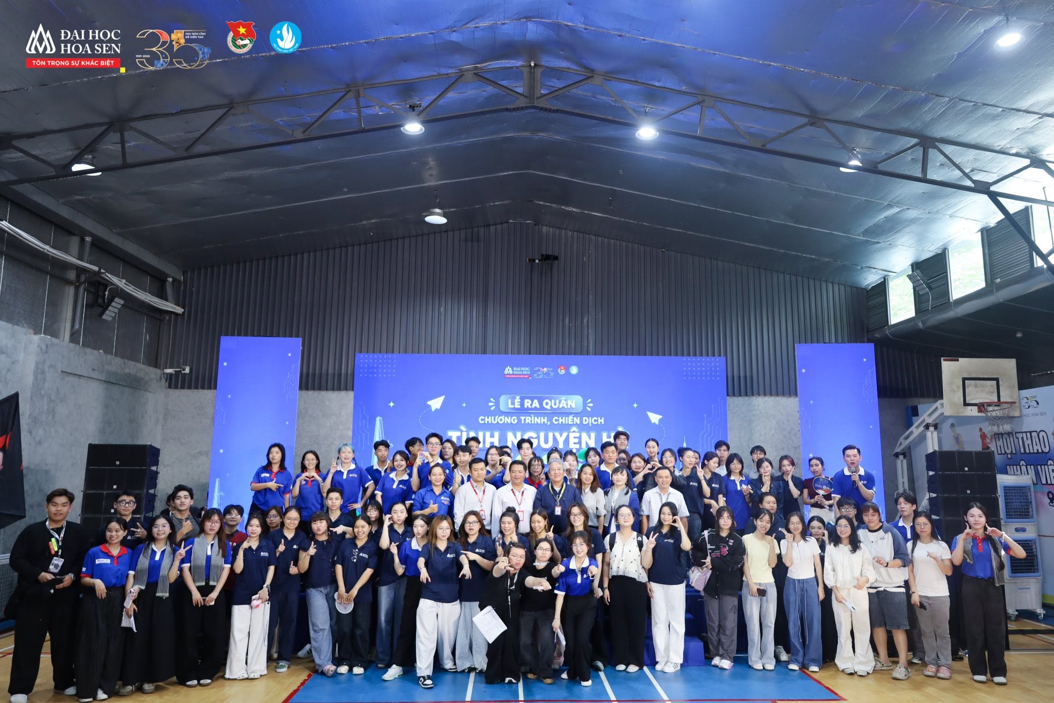 Đội hình Mặt trận Tỉnh Trường Đại học Hoa Sen