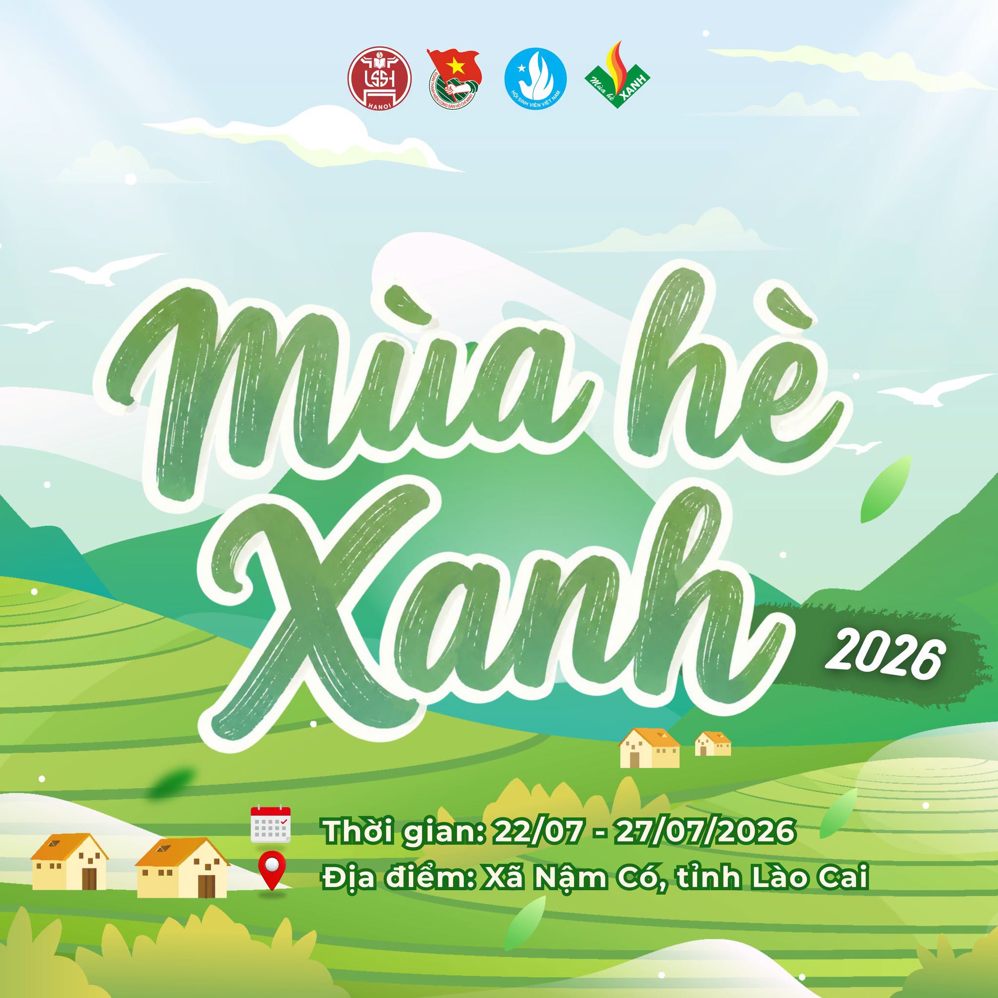Đội hình Mùa hè xanh Trường Đại học Khoa học Xã hội và Nhân văn, ĐHQGHN