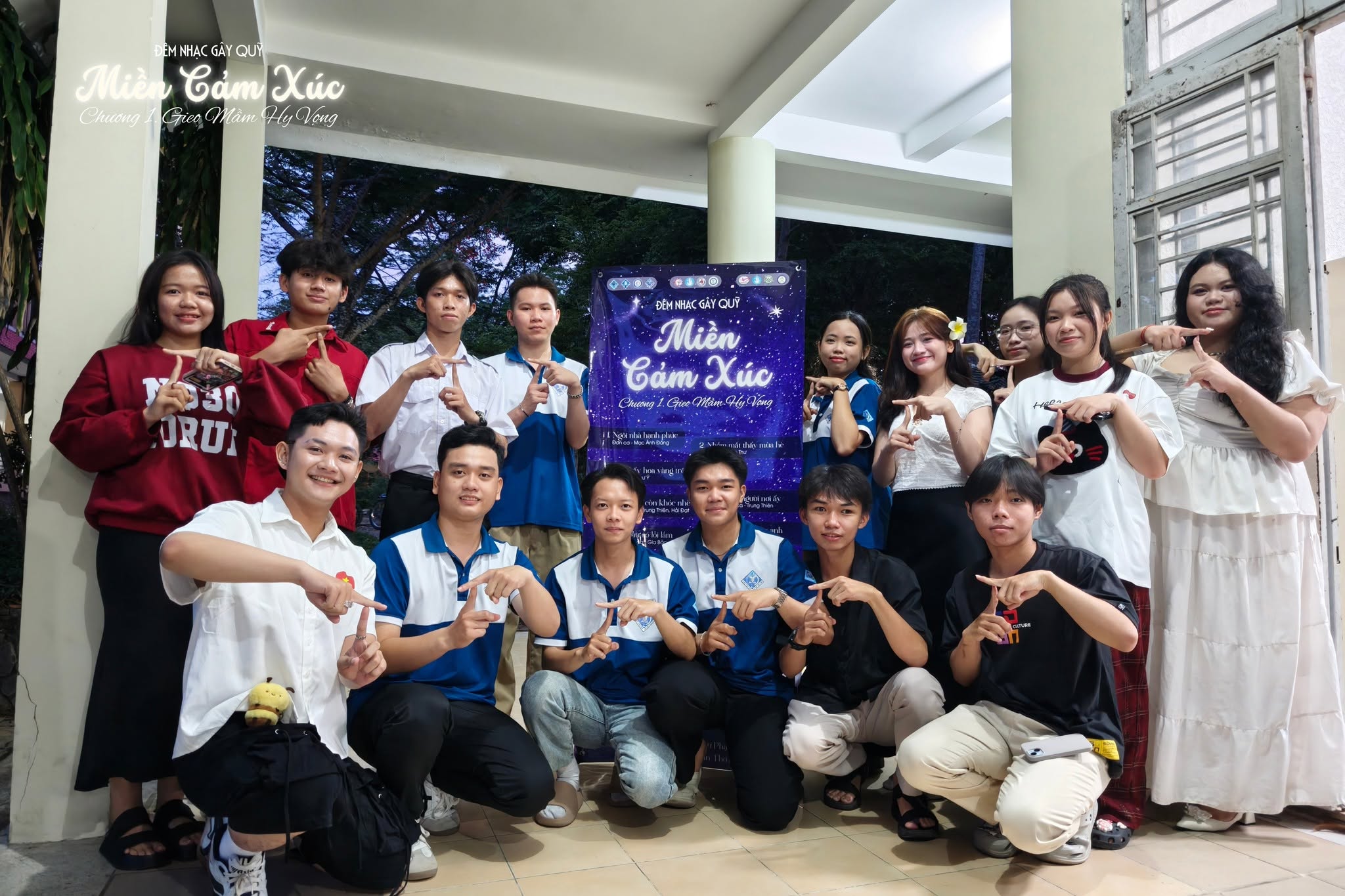Đội hình Mùa hè xanh Chi hội sinh viên Tân Hòa