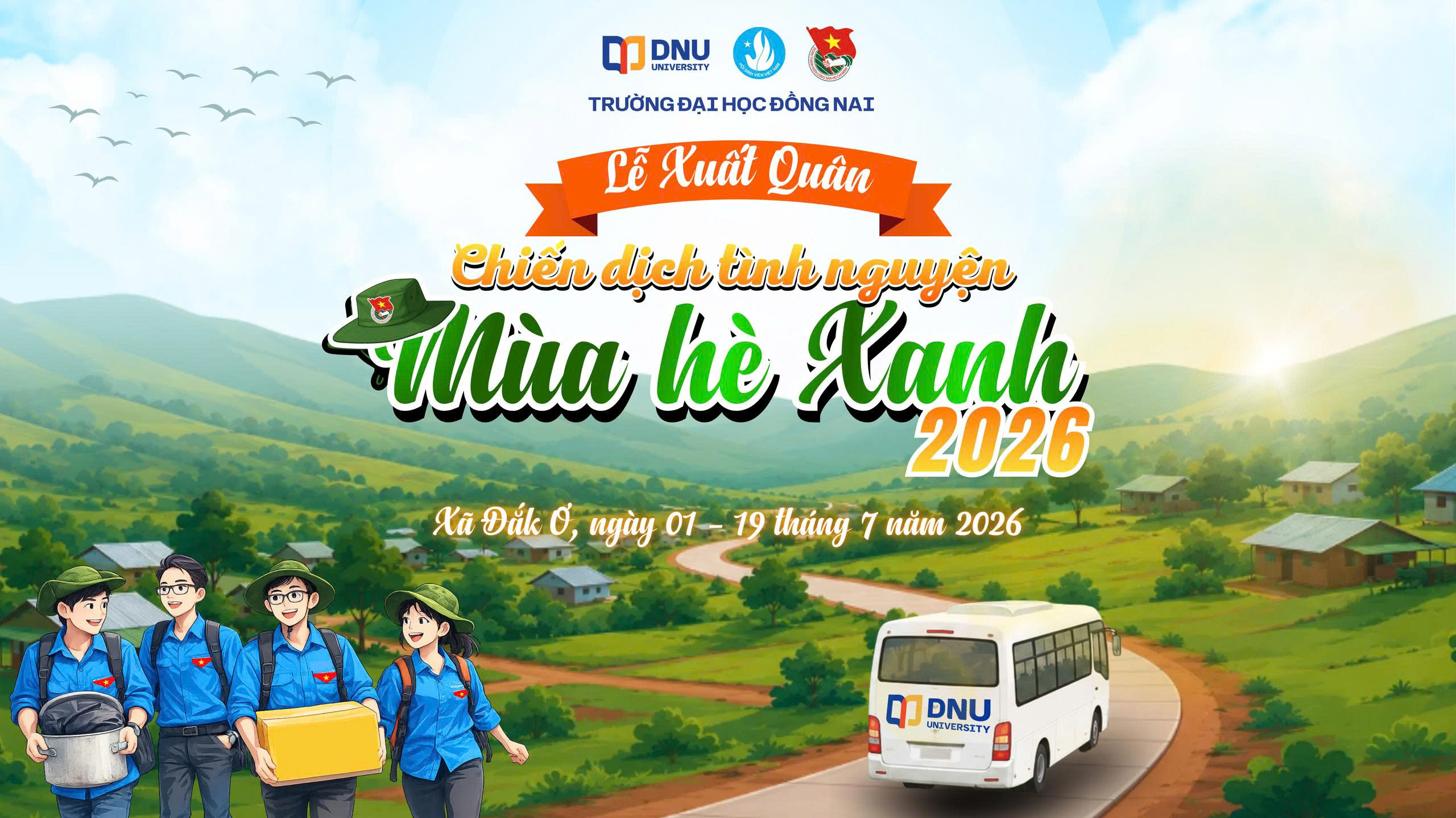 Mùa Hè Xanh DNU 2026