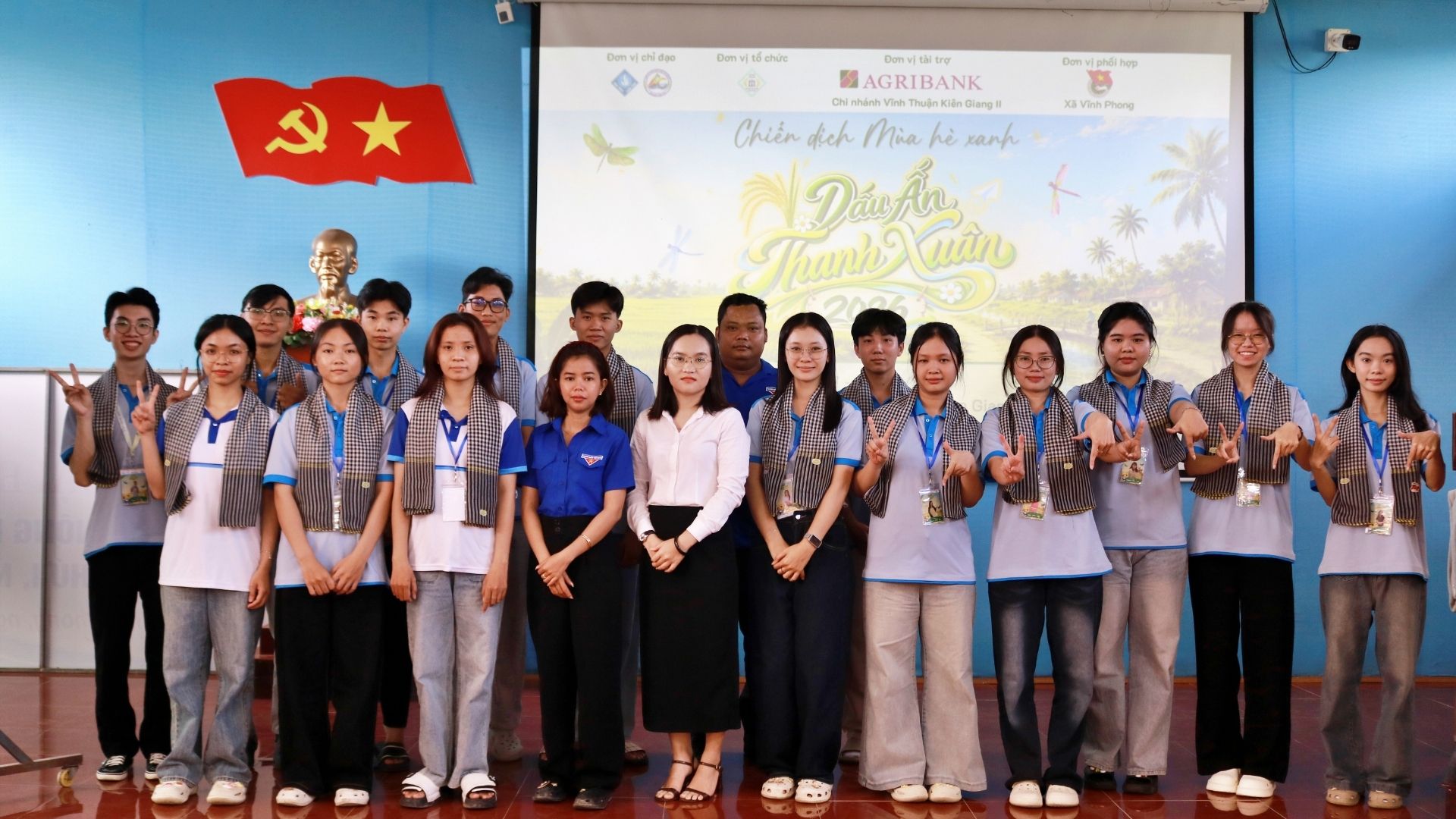 Đội hình Mùa hè xanh Chi hội sinh viên Vĩnh Thuận