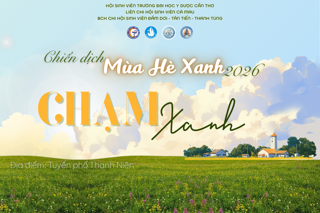 Đội hình Mùa Hè Xanh Chi hội Sinh viên Đầm Dơi - Tân Tiến - Thanh Tùng