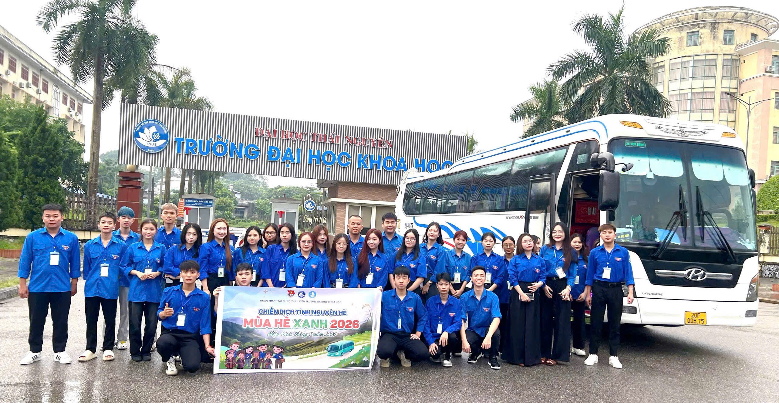 Đội hình Mùa Hè xanh Trường Đại học Khoa Học - Đại học Thái Nguyên