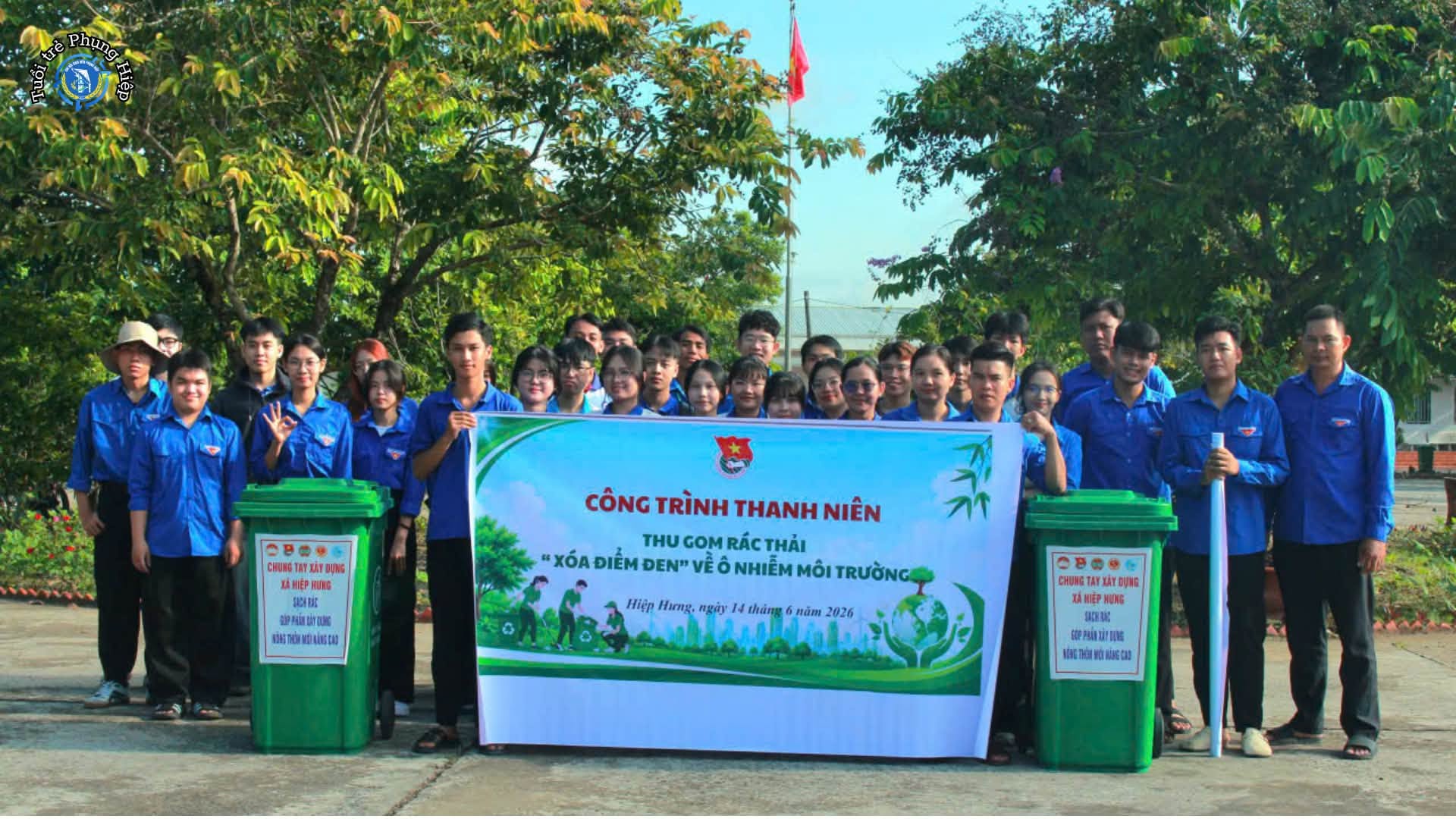 Đội hình Mùa hè xanh Chi hội sinh viên Phụng Hiệp
