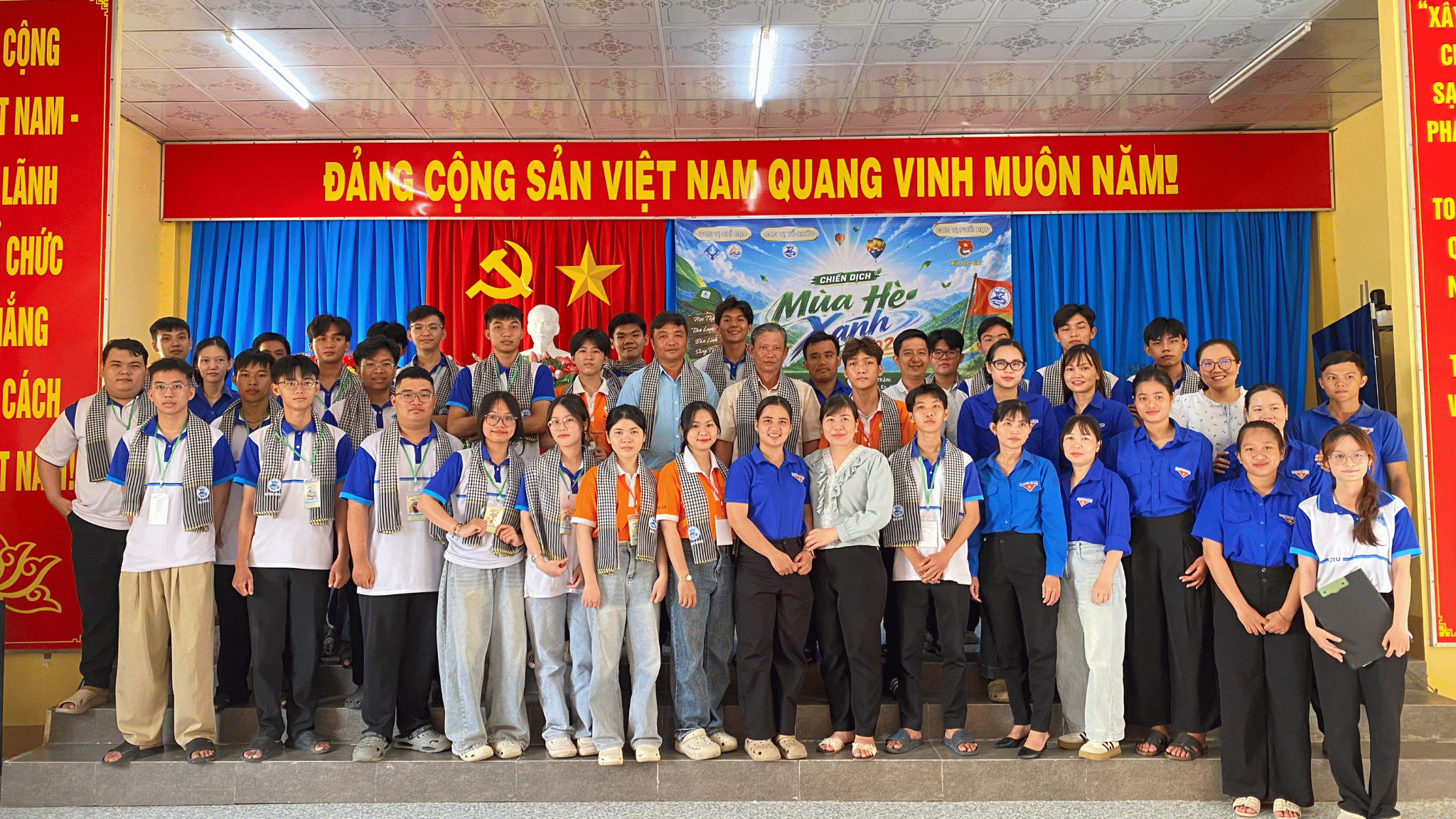 Đội hình Mùa hè xanh Chi hội sinh viên Thoại Sơn