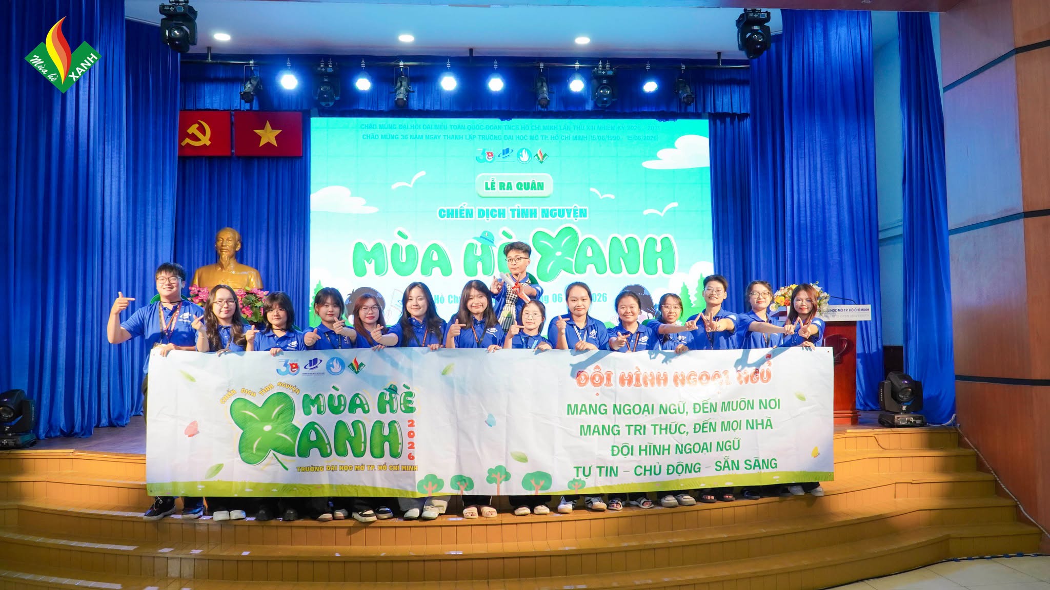 Đội hình Ngoại ngữ Đại học Mở Tp. Hồ Chí Minh