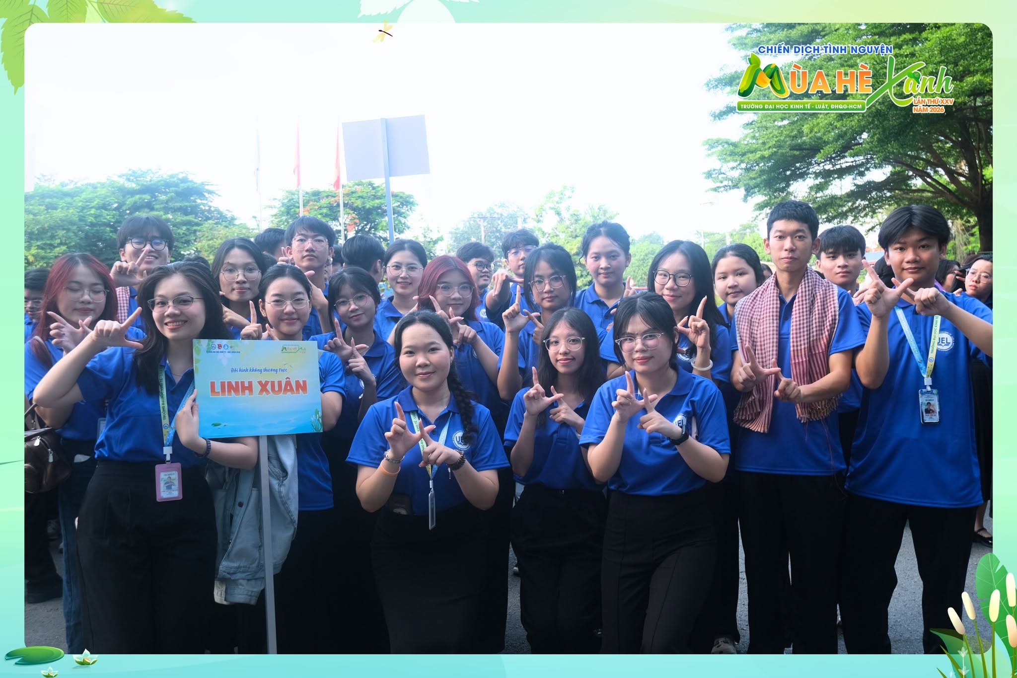 Đội hình Không thường trực phường Linh Xuân