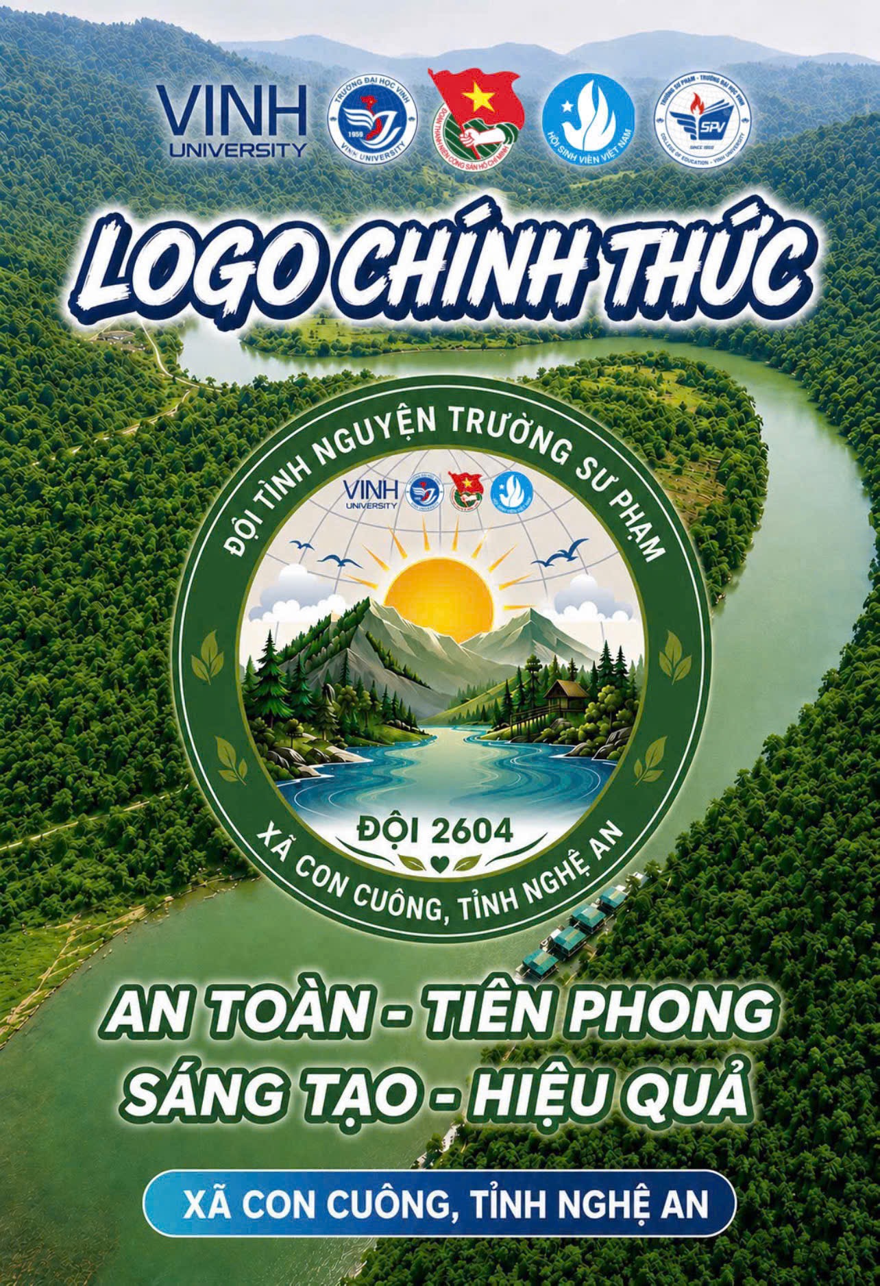 Đội Tình nguyện hè 2604 - Trường Sư phạm - Trường Đại học Vinh