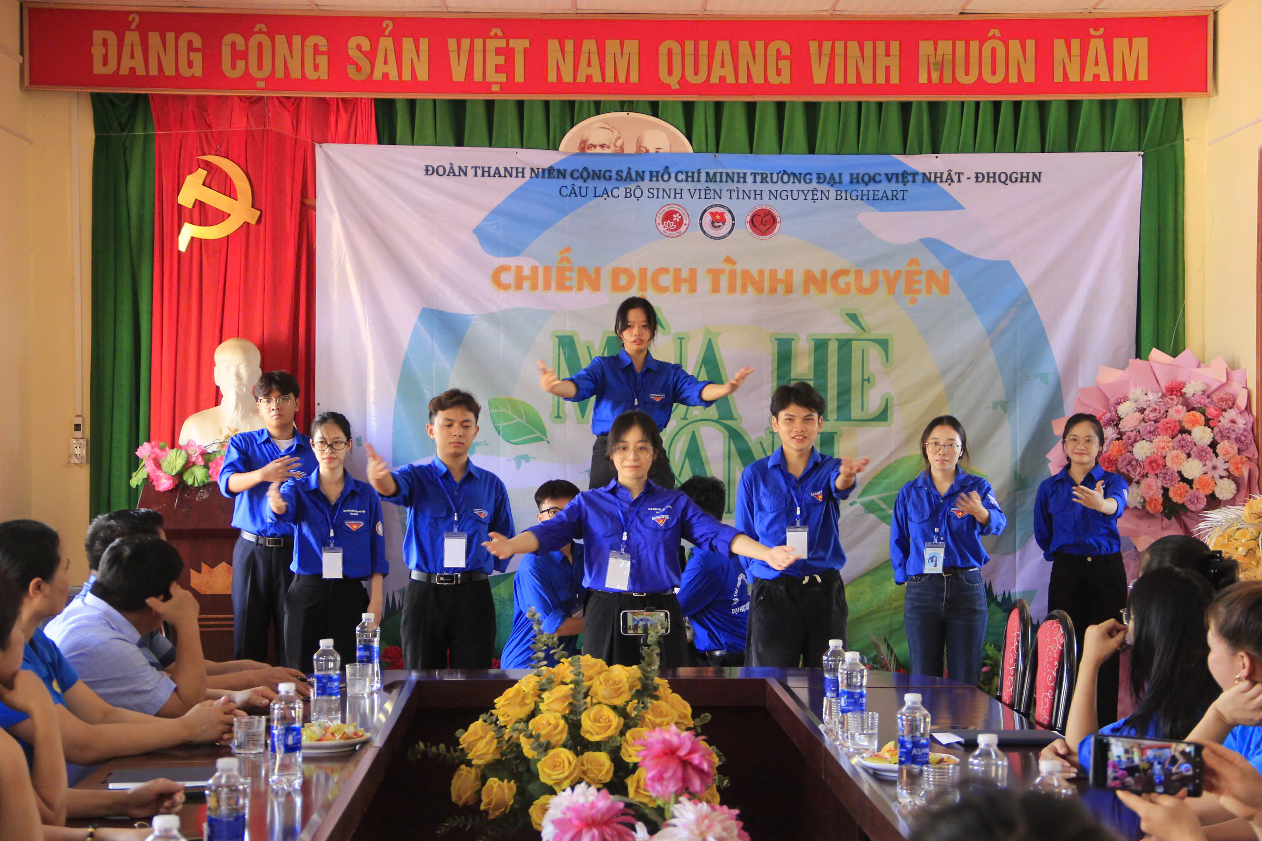 Đội hình Tình nguyện Mùa Hè Xanh 2026, Trường Đại học Việt Nhật