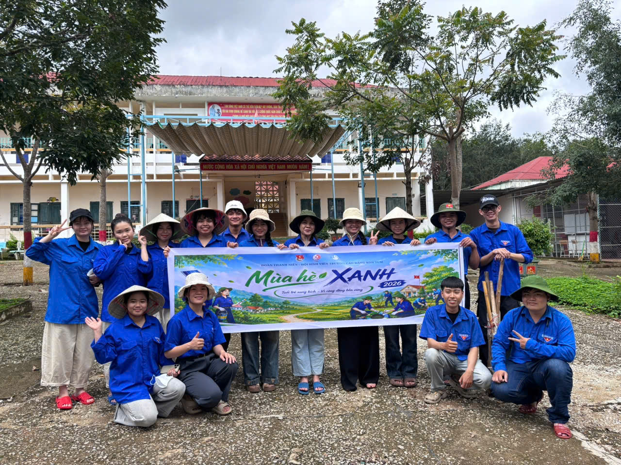 Đoàn thanh niên - Hội sinh viên trường Cao đẳng Kon Tum
