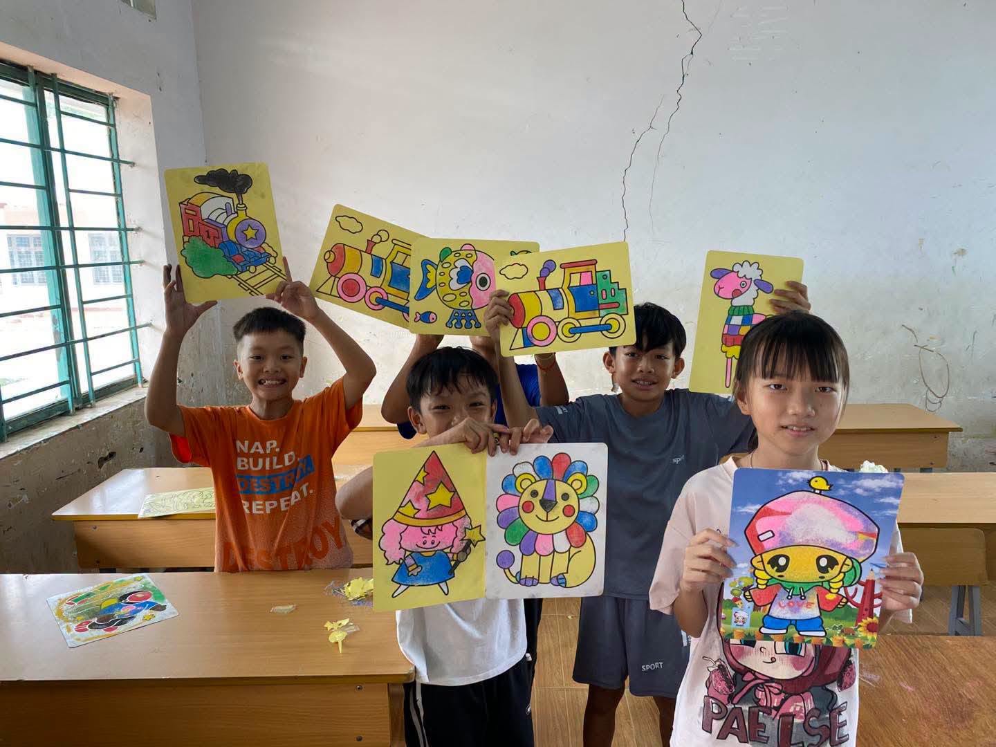 WORKSHOP TÔ TƯỢNG, VẼ TRANH – SÁNG TẠO CÙNG TUỔI THƠ