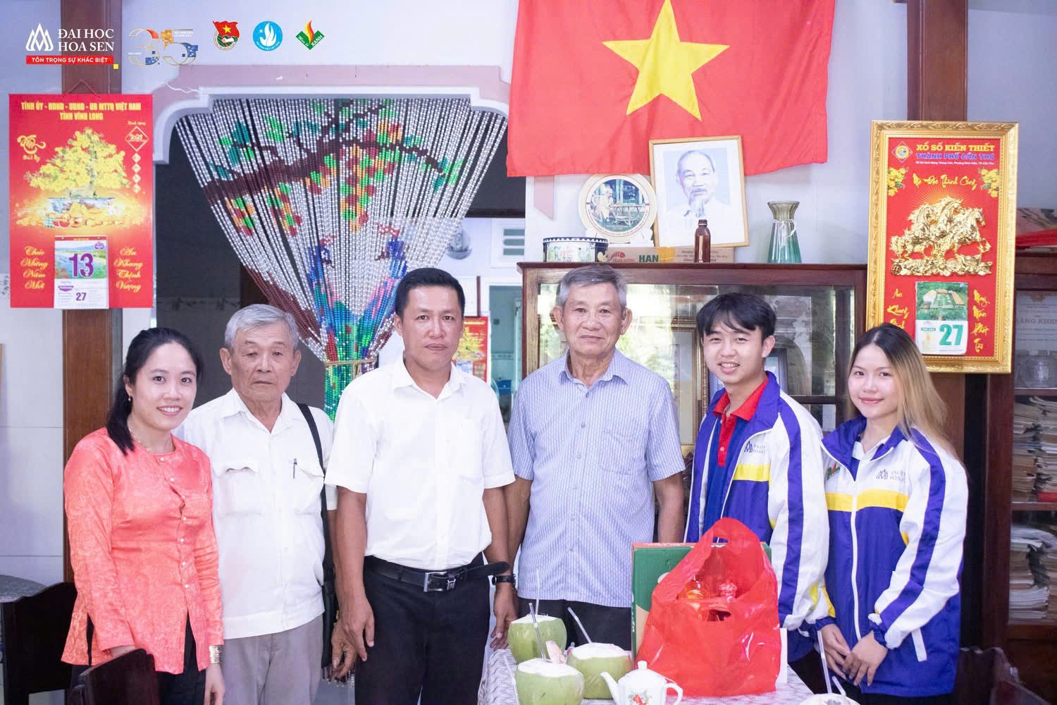 THĂM GIA ĐÌNH CHÍNH SÁCH TẠI VĨNH LONG
