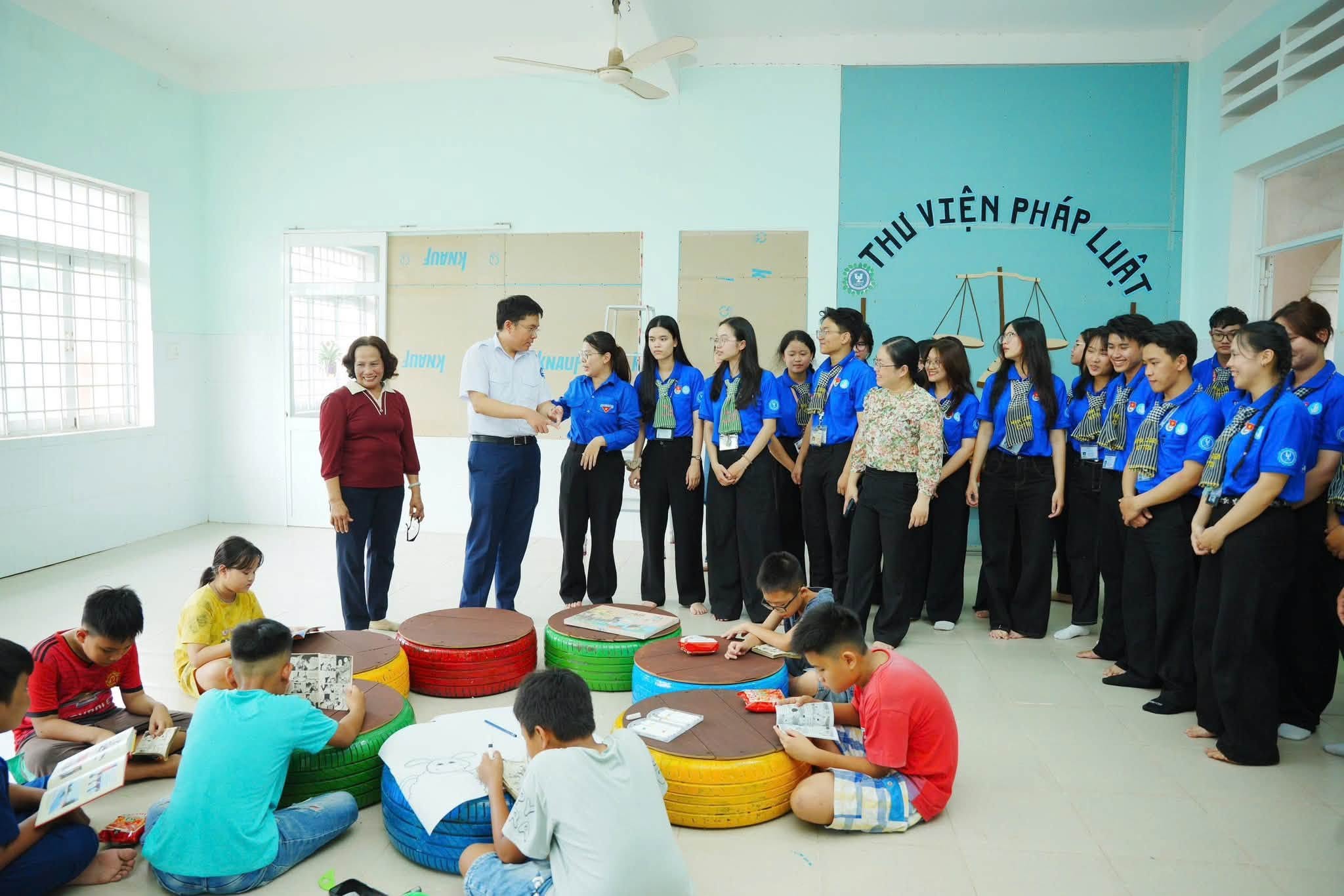 Công trình “Góc thư viện của bé - Thư viện Pháp luật” tại xã Tân An Hội, TP. HCM