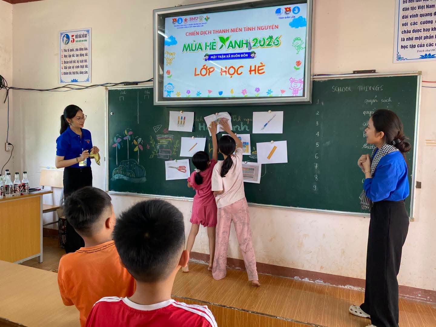 LỚP HỌC HÈ “TIẾNG ANH VUI NHỘN