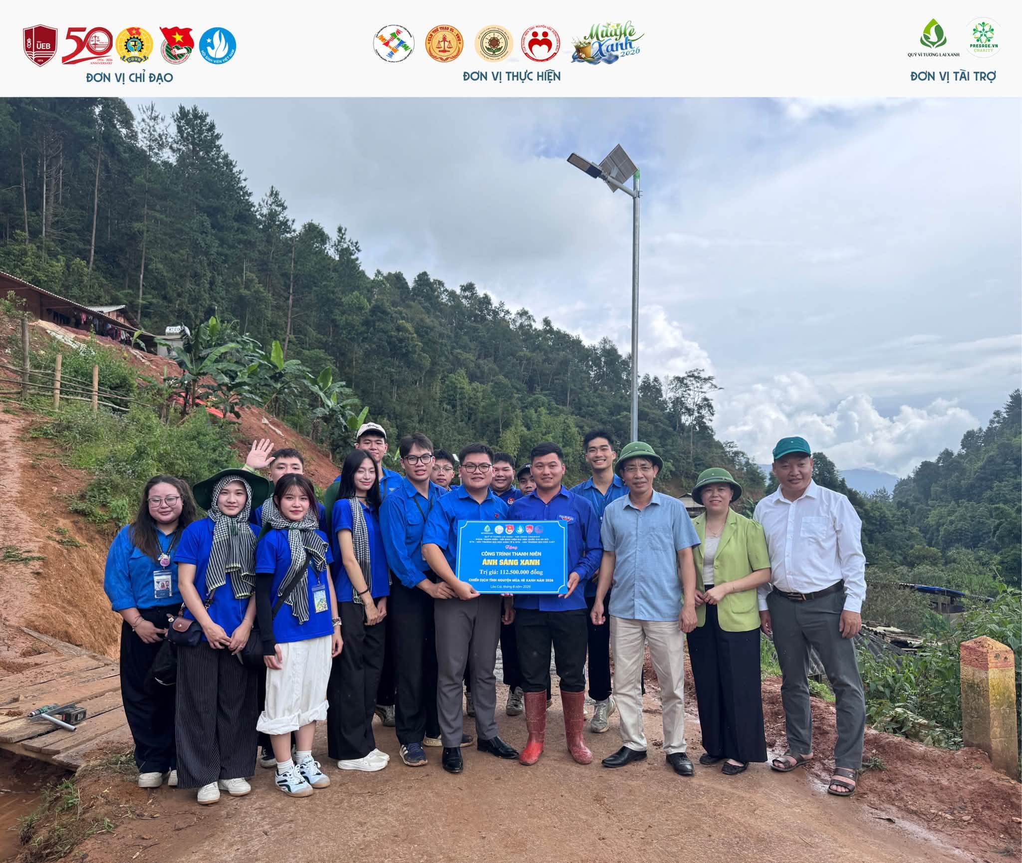CÔNG TRÌNH THANH NIÊN: TRỒNG ĐÈN - THẮP SÁNG BẢN LÀNG, ƯƠM MẦM HY VỌNG