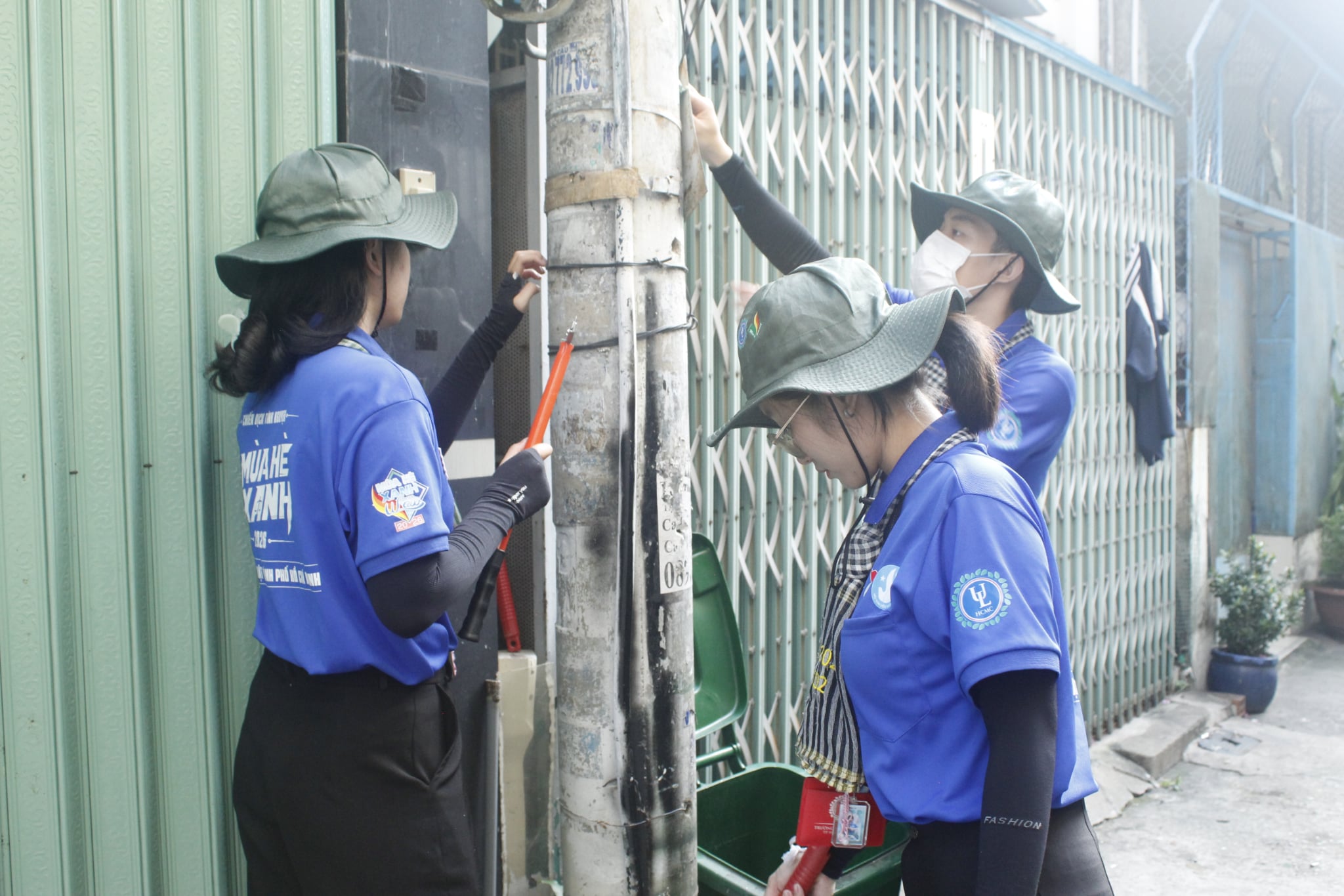 Hoạt động phát quang tại phường Tân Sơn, TP. HCM