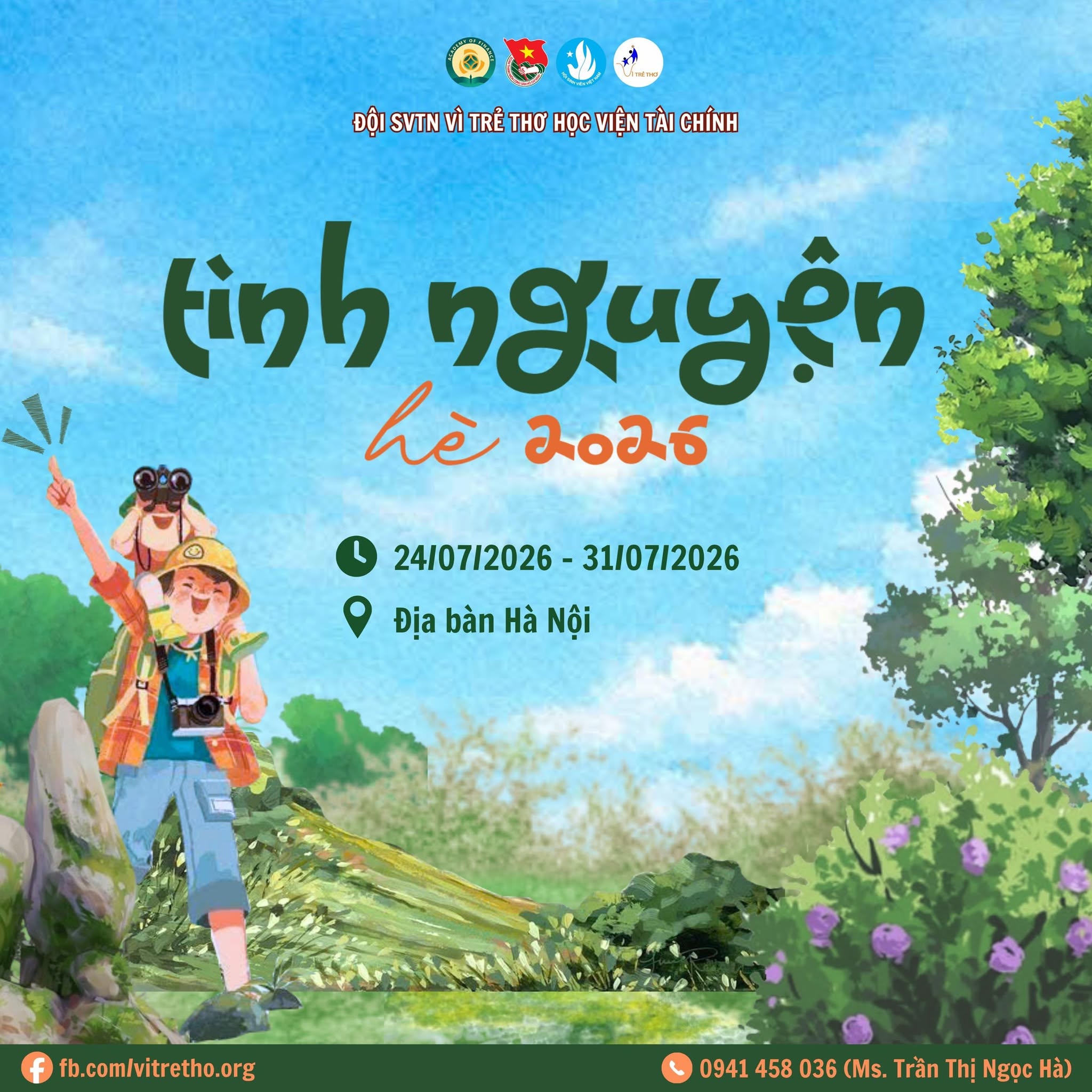 TỔNG KẾT CHIẾN DỊCH MÙA HÈ XANH 2026 CỦA ĐỘI SVTN VÌ TRẺ THƠ