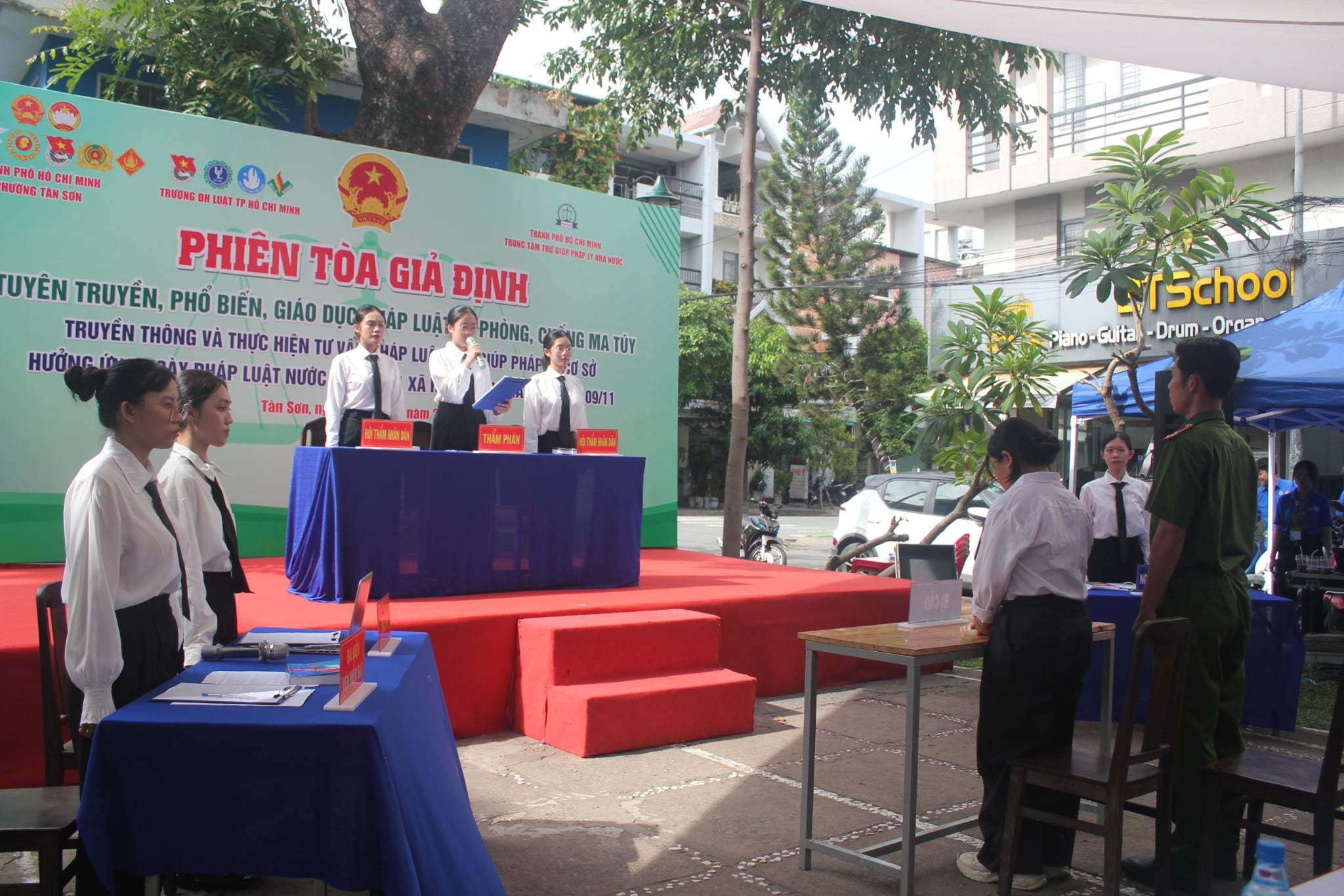 Câu chuyện pháp đình về "Phòng chống ma túy" tại phường Tân Sơn, TP. HCM