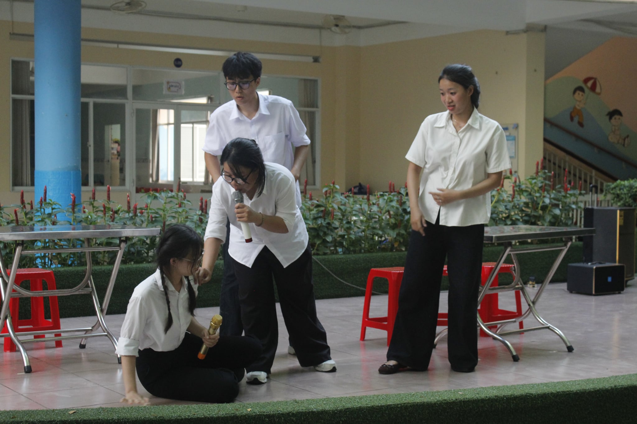 Kịch tuyên truyền và sinh hoạt hè thiếu nhi tại phường Bình Lợi Trung, TP. HCM