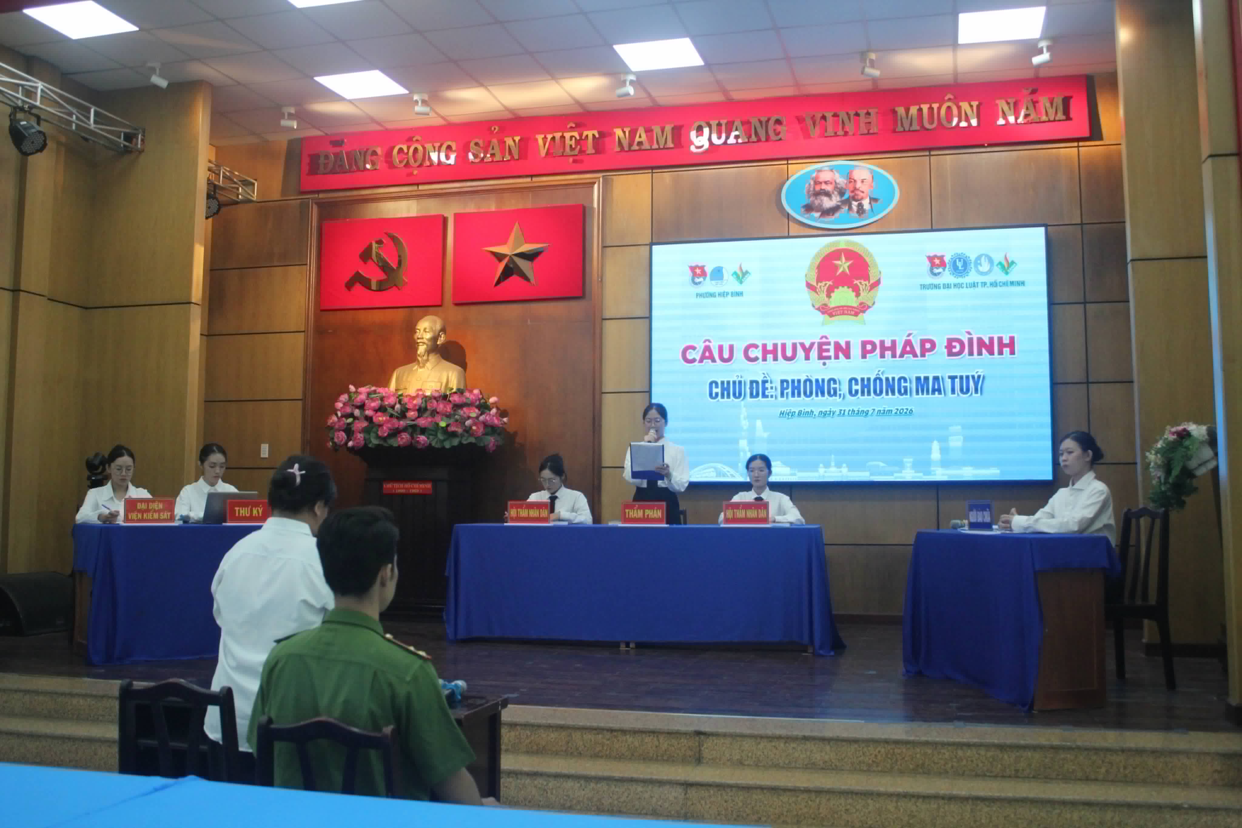 Câu chuyện pháp đình về phòng chống ma túy tại phường Hiệp Bình, TP. Hồ Chí Minh