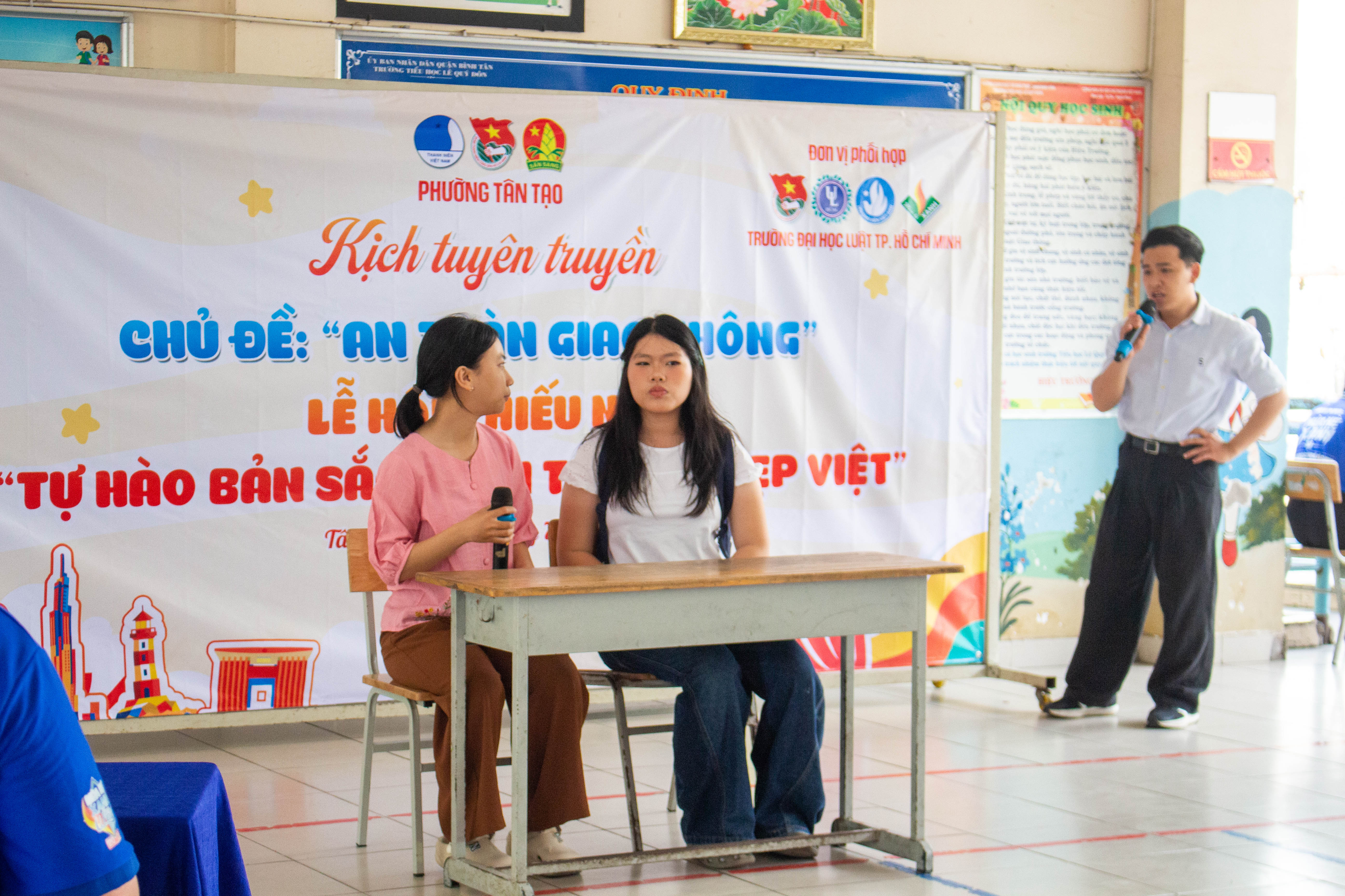 Kịch Tuyên truyền An toàn giao thông và Lễ hội thiếu nhi phường Tân Tạo, Thành phố Hồ Chí Minh