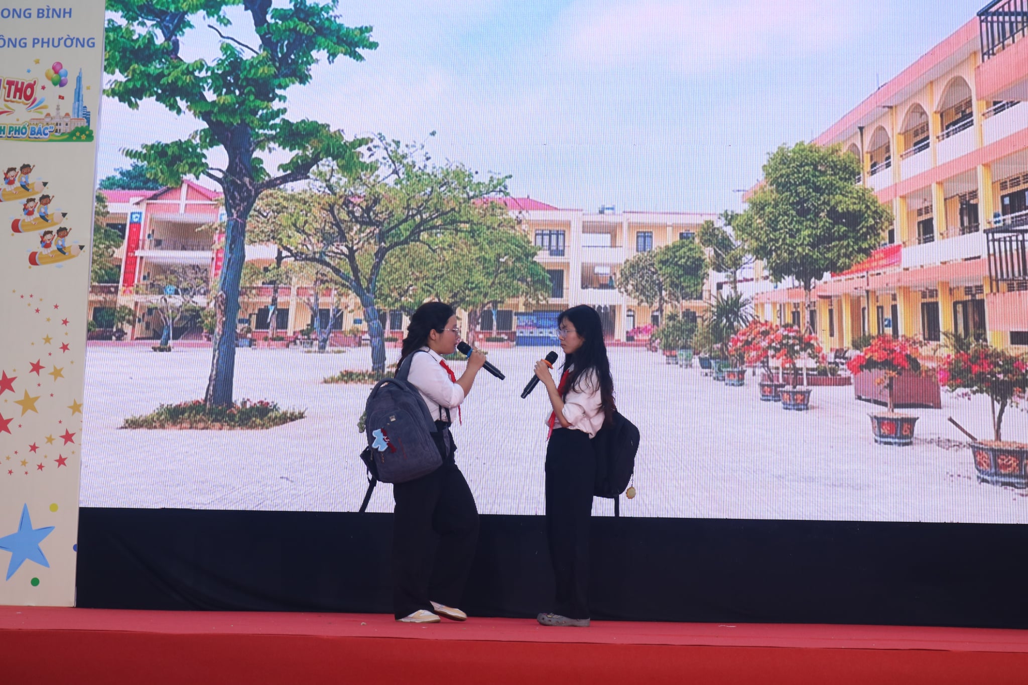 Kịch tuyên truyền về chủ đề “Bạo lực học đường” kết hợp Lễ hội thiếu nhi dành cho học sinh phường Long Bình, TP. HCM