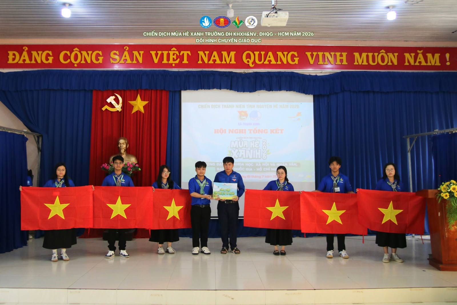 CÔNG TRÌNH ĐƯỜNG CỜ TỔ QUỐC “RỰC SÁNG” - XÃ THẠNH BÌNH, TỈNH TÂY NINH