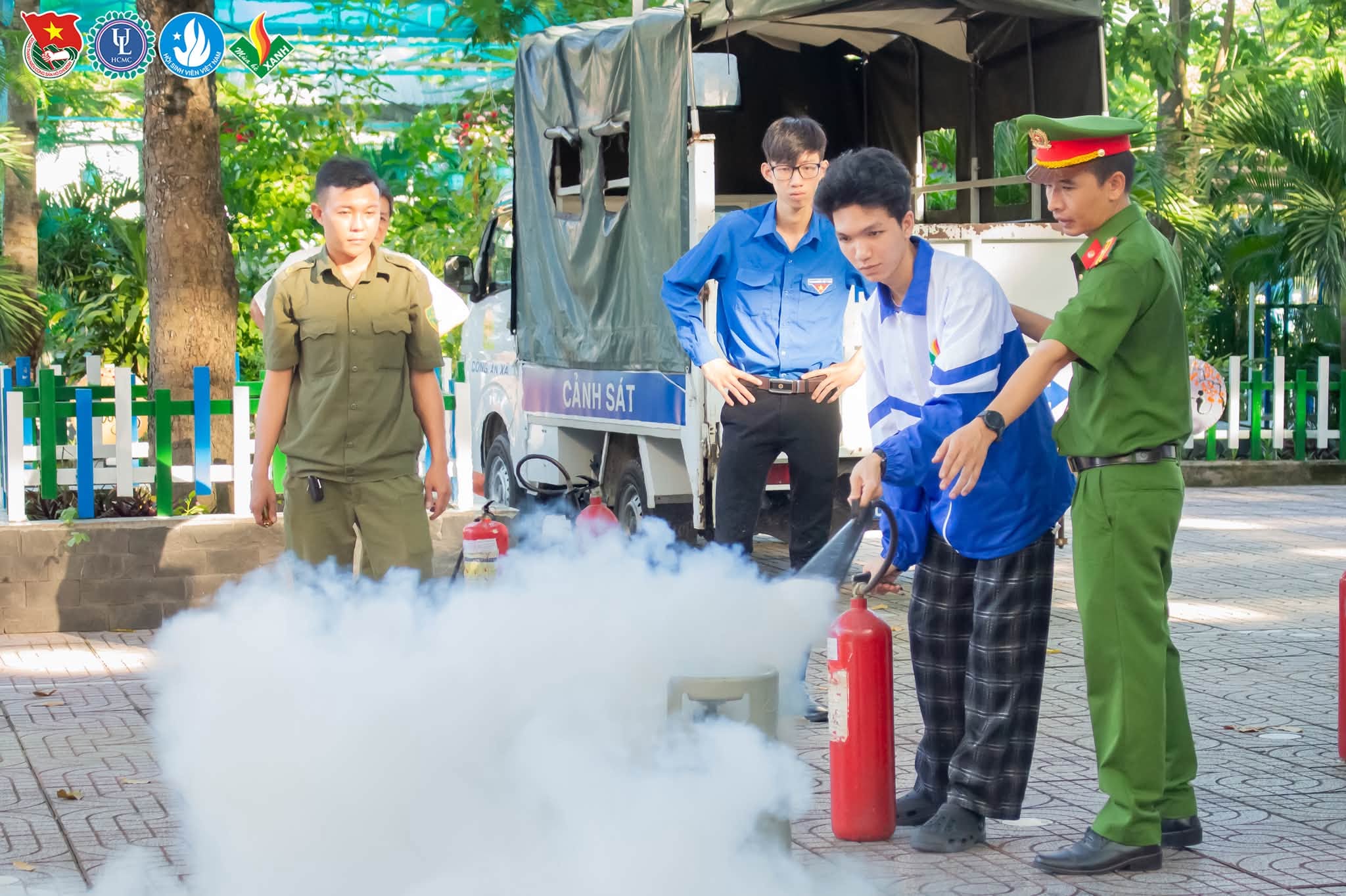 Kịch tuyên truyền chủ đề: “Phòng cháy chữa cháy” tại xã Hưng Long, TP. HCM