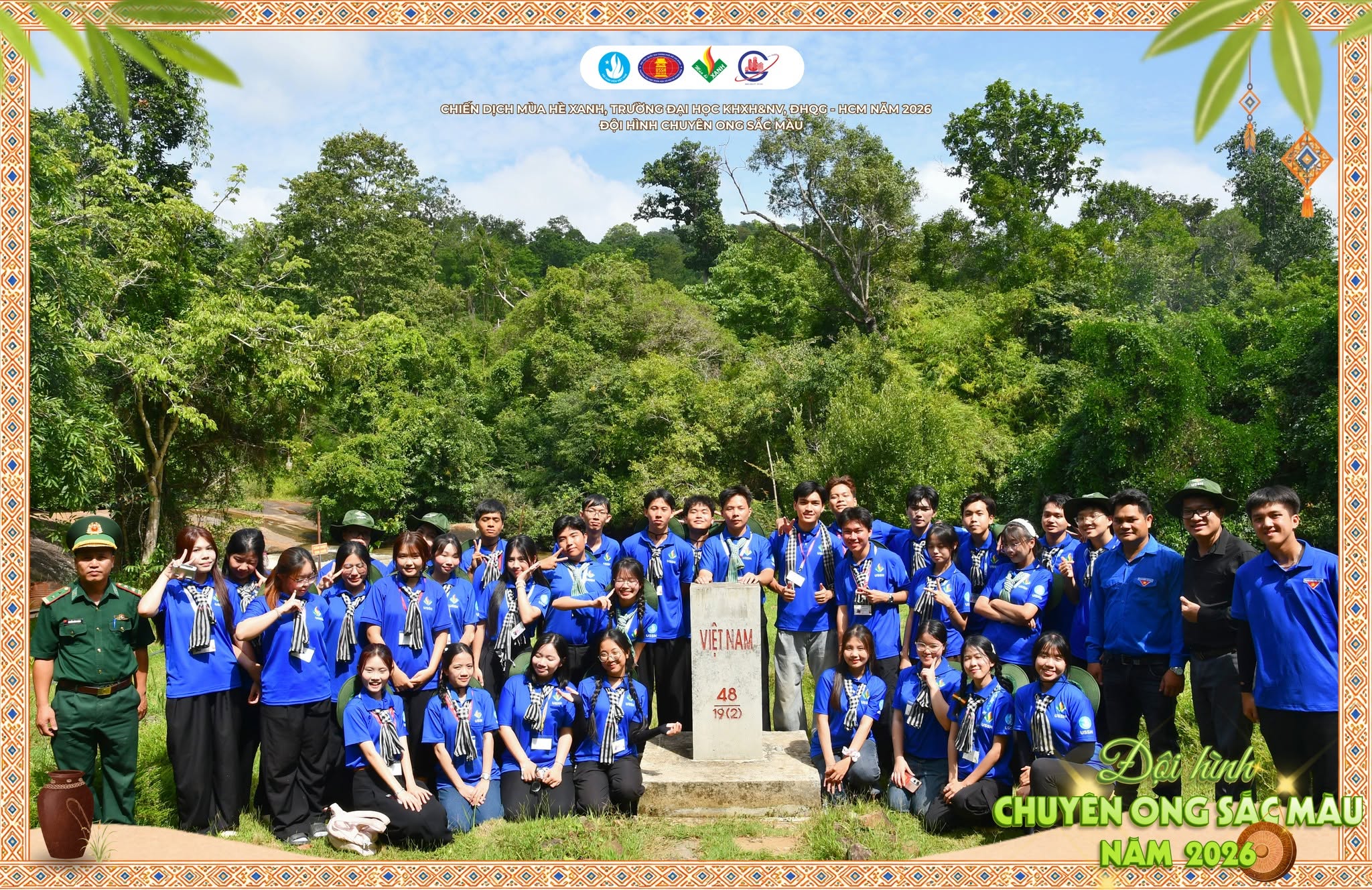 HÀNH TRÌNH THAM QUAN VÀ HỌC TẬP TẠI CỘT MỐC BIÊN GIỚI VIỆT NAM - CAMPUCHIA TẠI ĐỒN BIÊN PHÒNG ĐẮK M'BAI | ĐỘI HÌNH CHUYÊN ONG SẮC MÀU - CHIẾN DỊCH MÙA HÈ XANH 2026