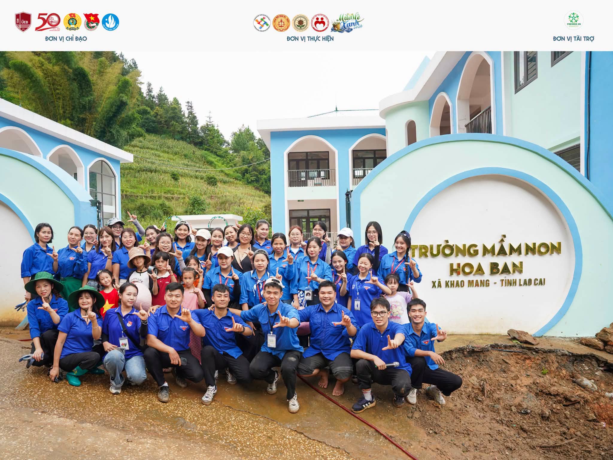 CÔNG TRÌNH THANH NIÊN - HỖ TRỢ TRƯỜNG MẦM NON