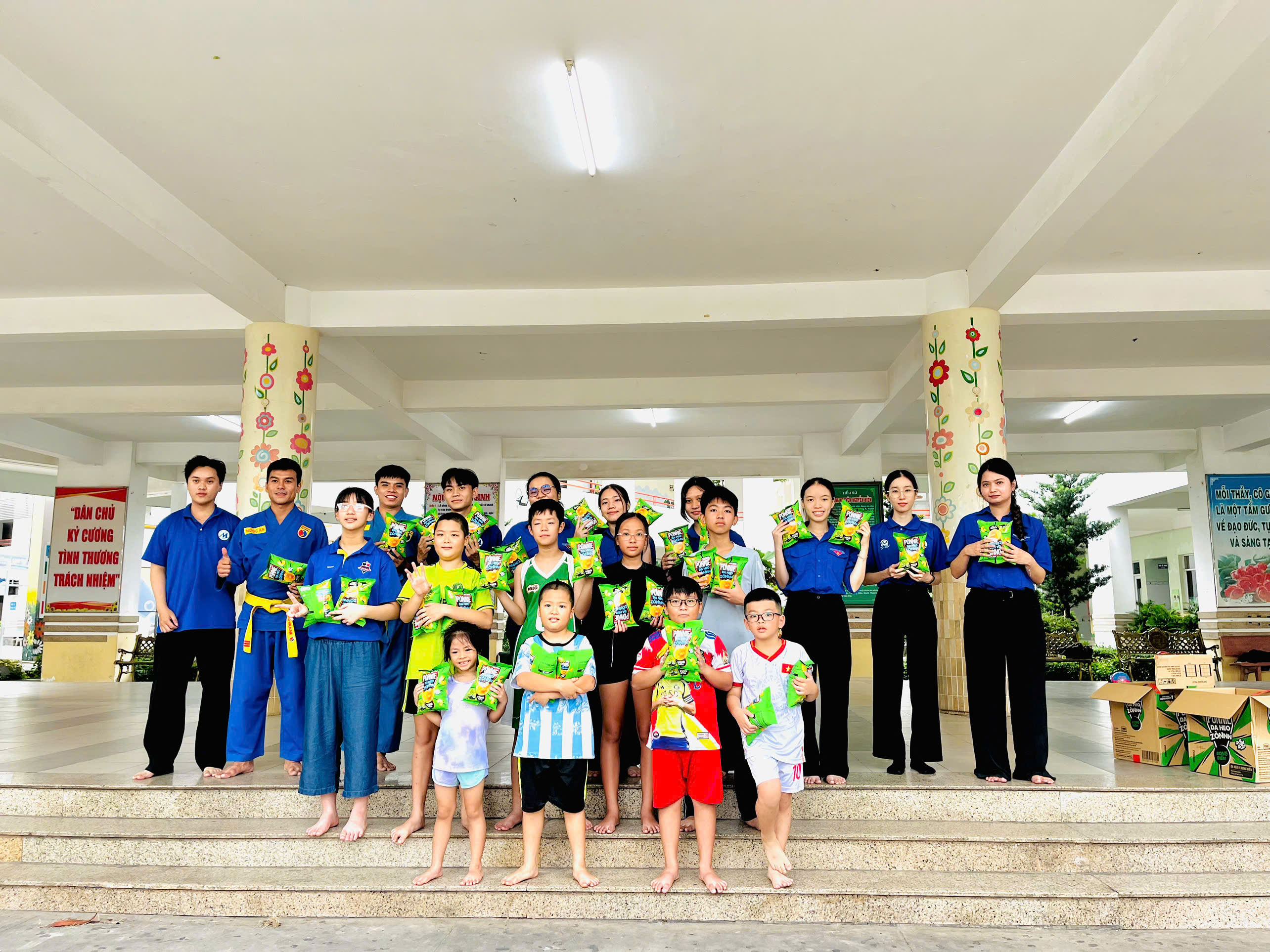 UFM - Hỗ trợ lớp võ vovinam Tuần 2 - phường Bình Trưng