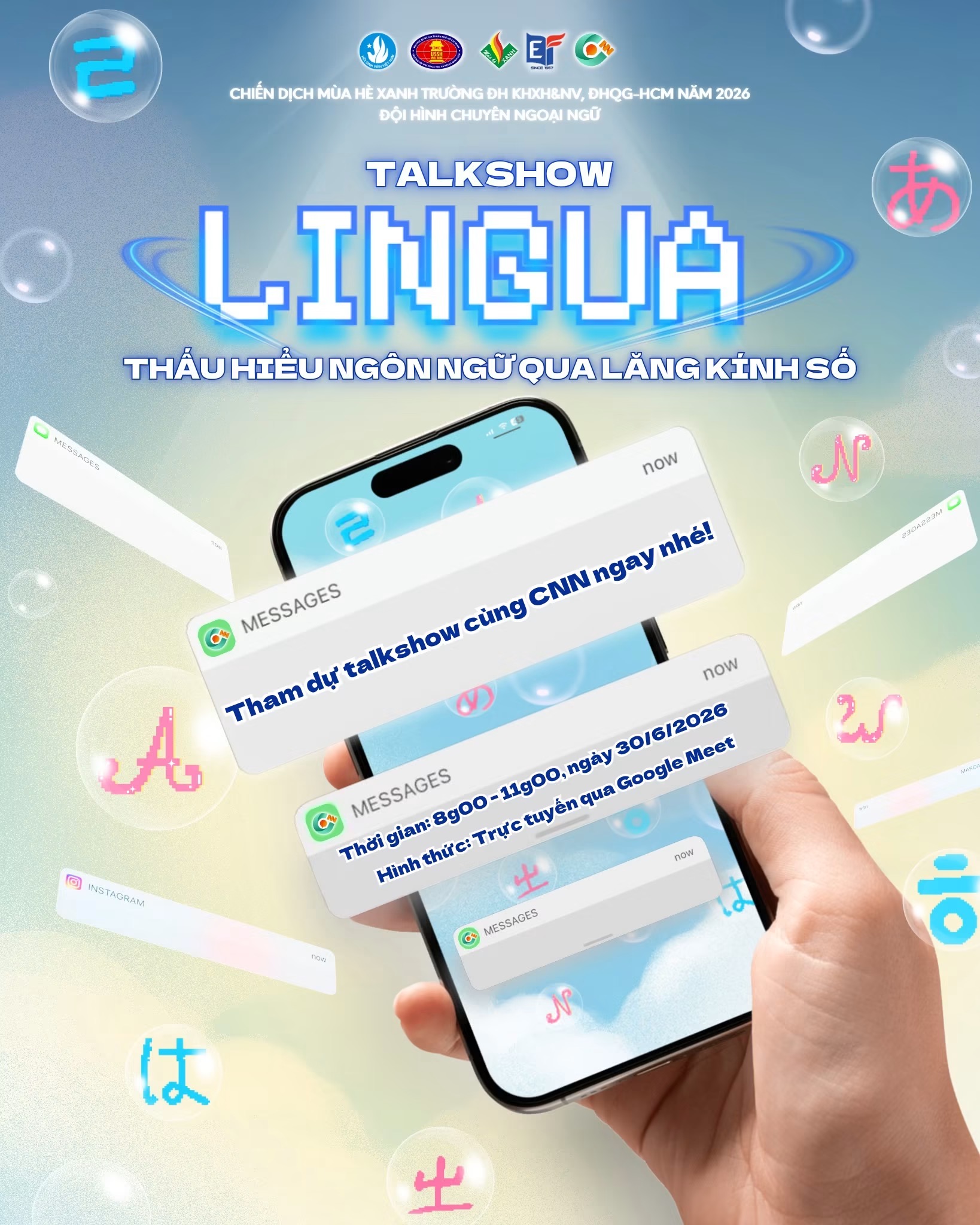 Talkshow Lingua - Thấu hiểu ngôn ngữ qua lăng kính số