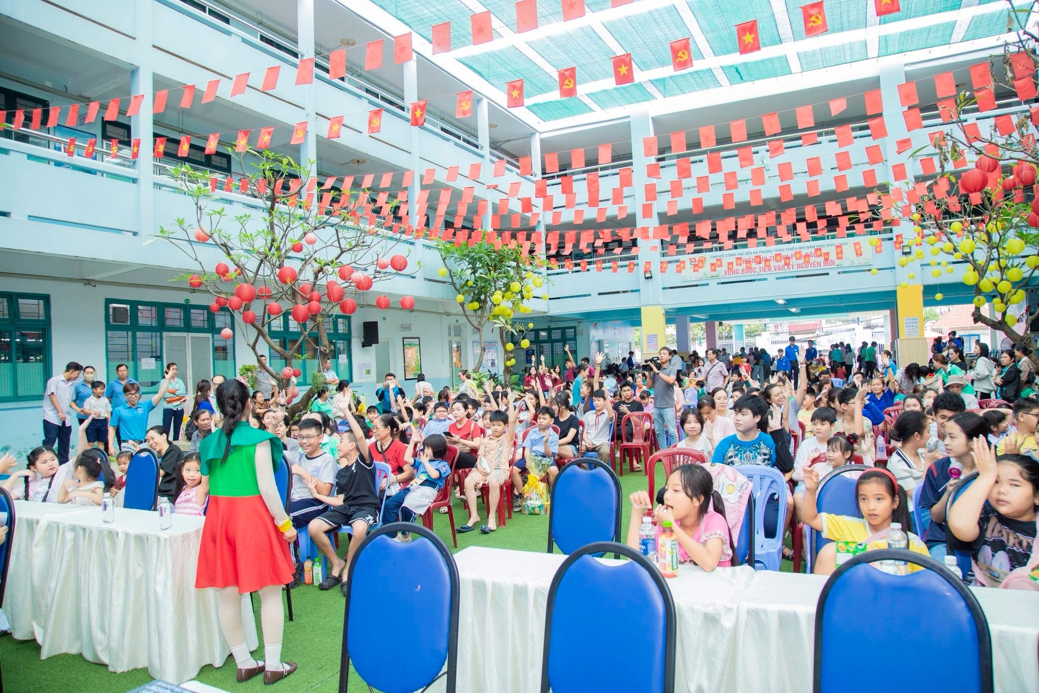 HƯỞNG ỨNG THÁNG HÀNH ĐỘNG VỊ TRẺ EM – CHỦ ĐỀ SINH HOẠT BÁC HỒ KÍNH YÊU
