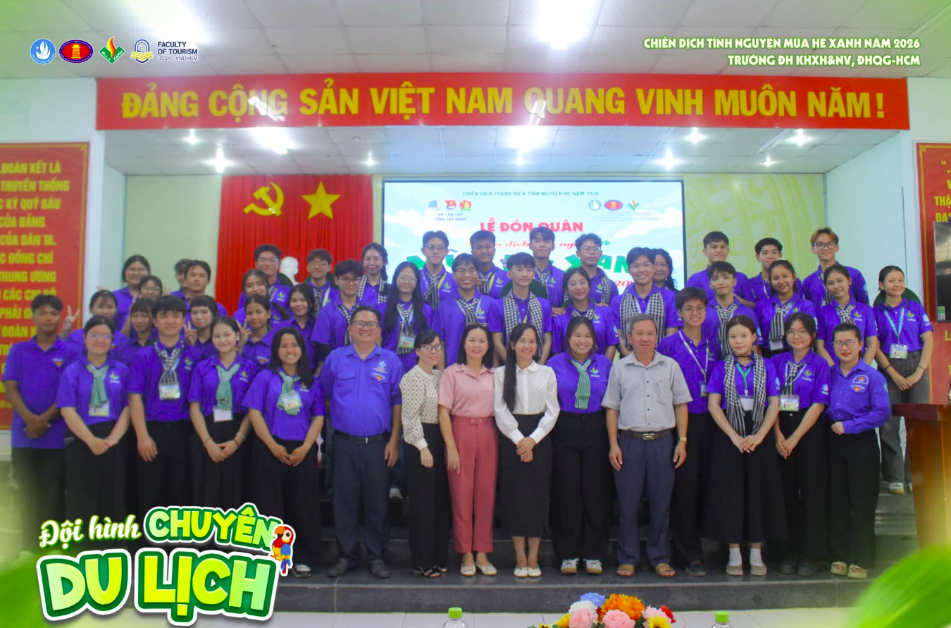 LỄ ĐÓN QUÂN - CHÀO ĐÓN ĐỘI HÌNH CHUYÊN DU LỊCH TẠI XÃ TÂN LẬP, TỈNH TÂY NINH