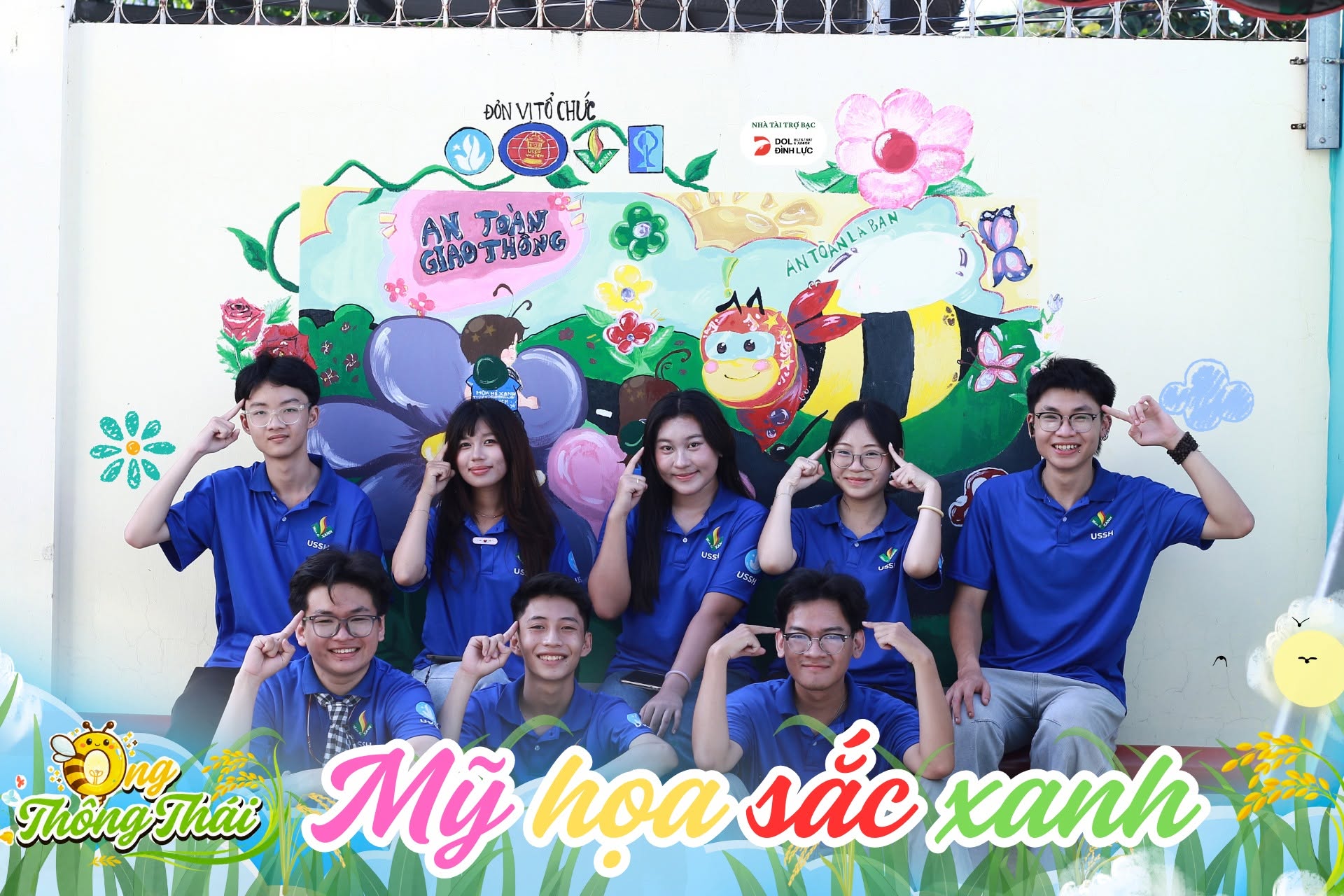 Mỹ họa sắc xanh