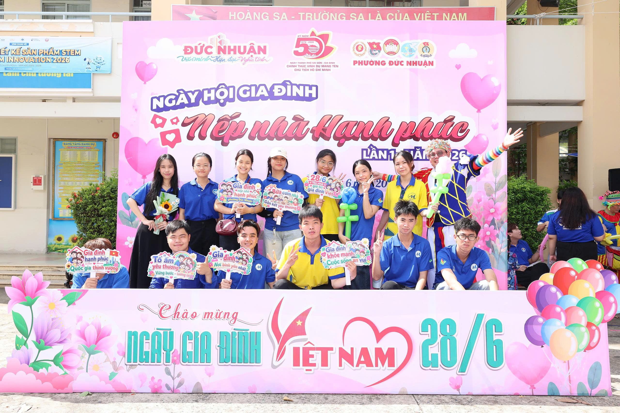 Khai mạc Ngày hội Gia đình Phường Đức Nhuận lần 1 năm 2026- Phường Đức Nhuận Chủ đề "Nếp nhà hạnh phúc"