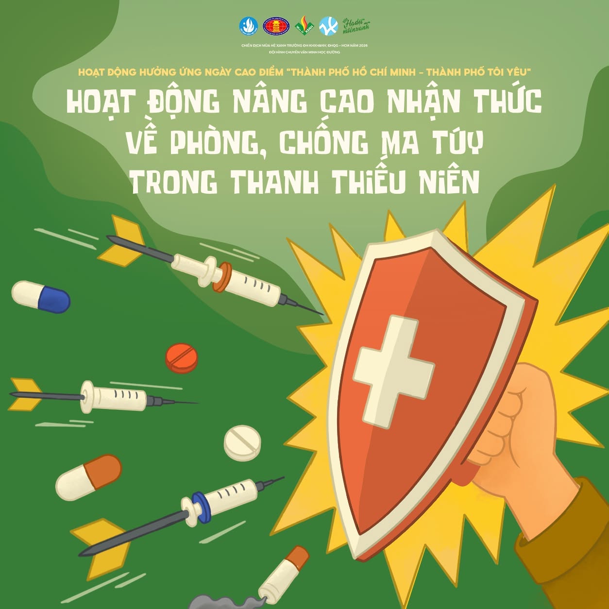 Hoạt động nâng cao nhận thức về phòng, chống ma túy trong thanh thiếu niên - Nghị định số 163/2026/NĐ-CP