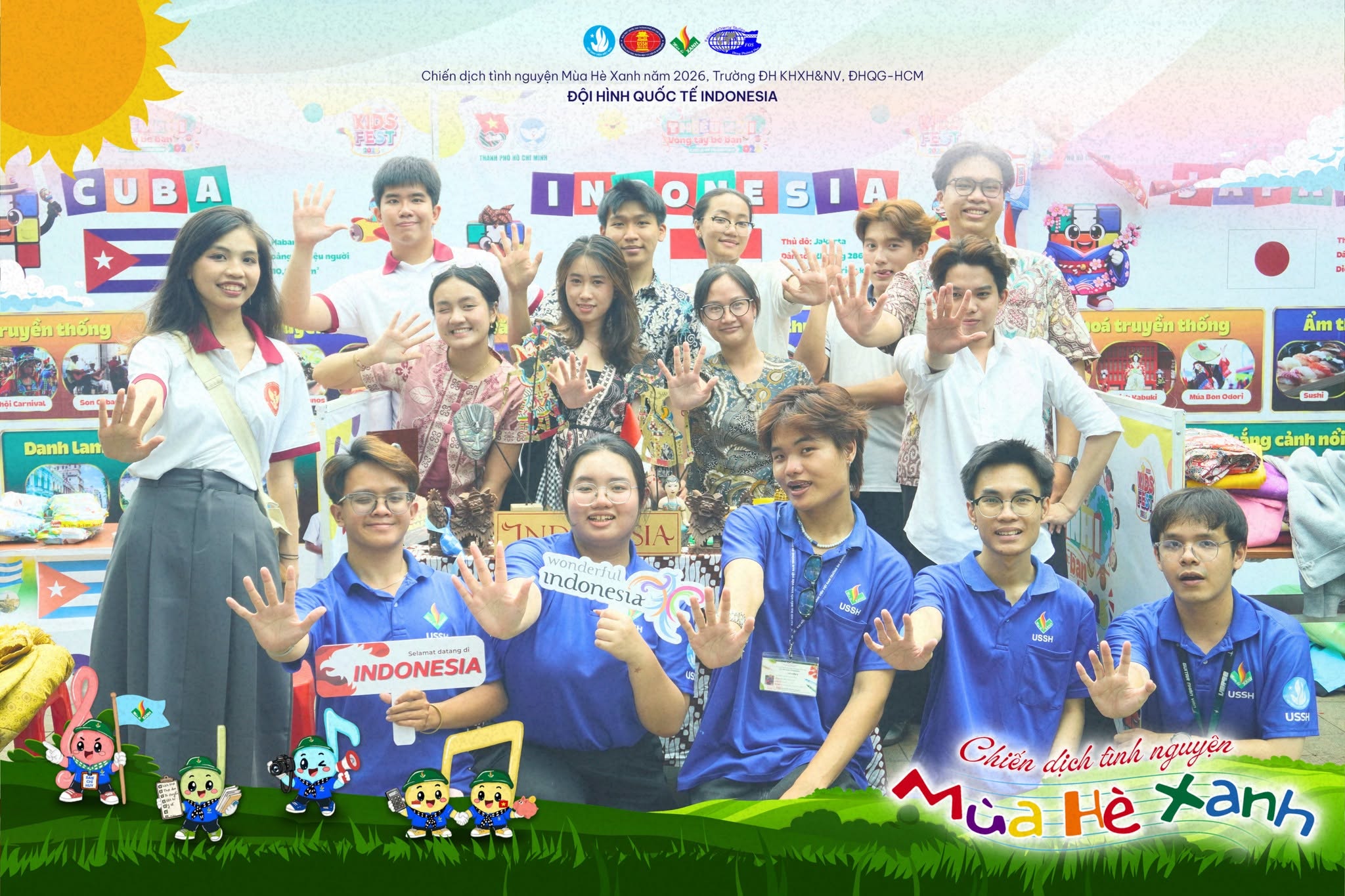 ĐỘI HÌNH QUỐC TẾ INDONESIA TẠI KIDS FEST 2026