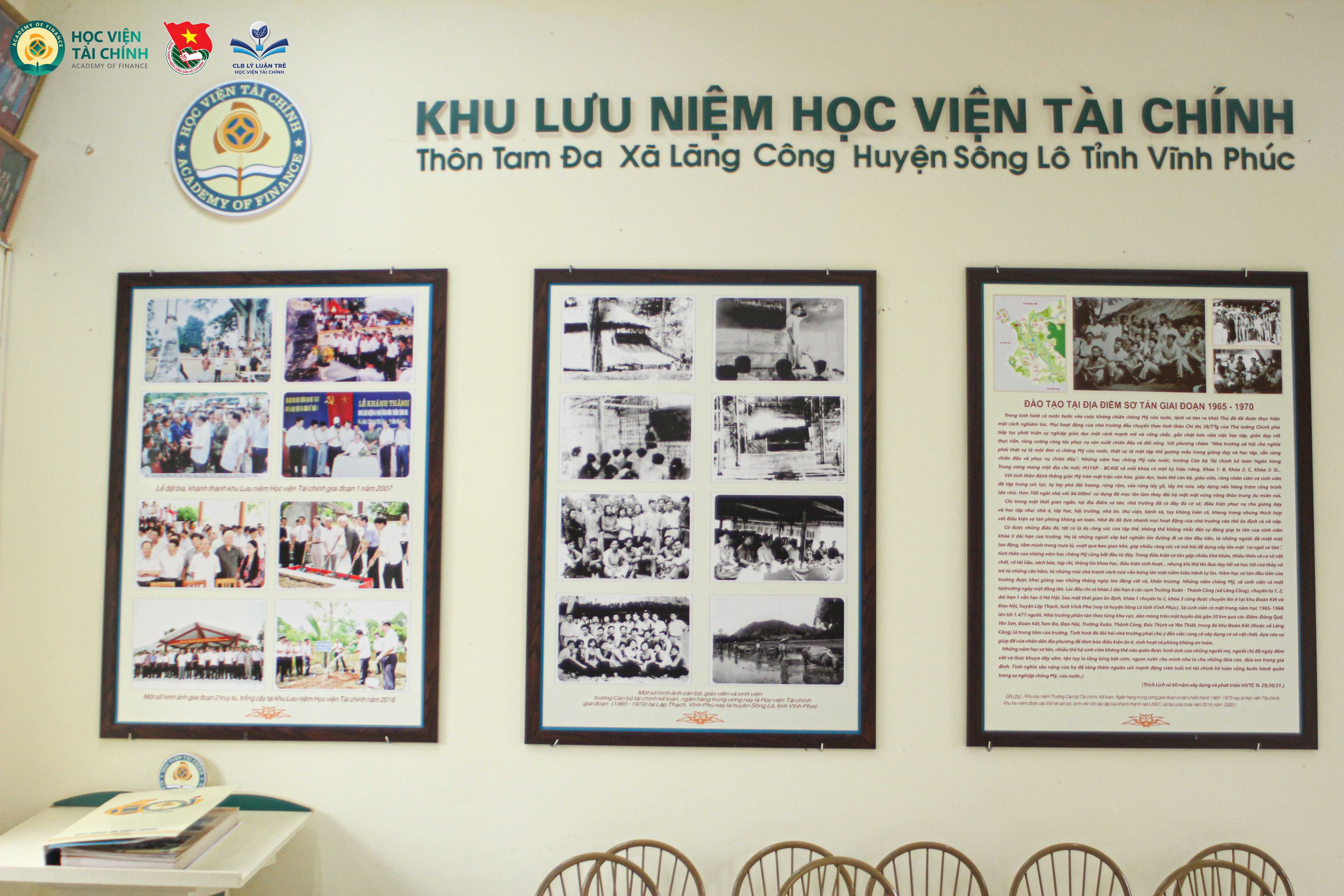 Khu lưu niệm Học viện Tài chính