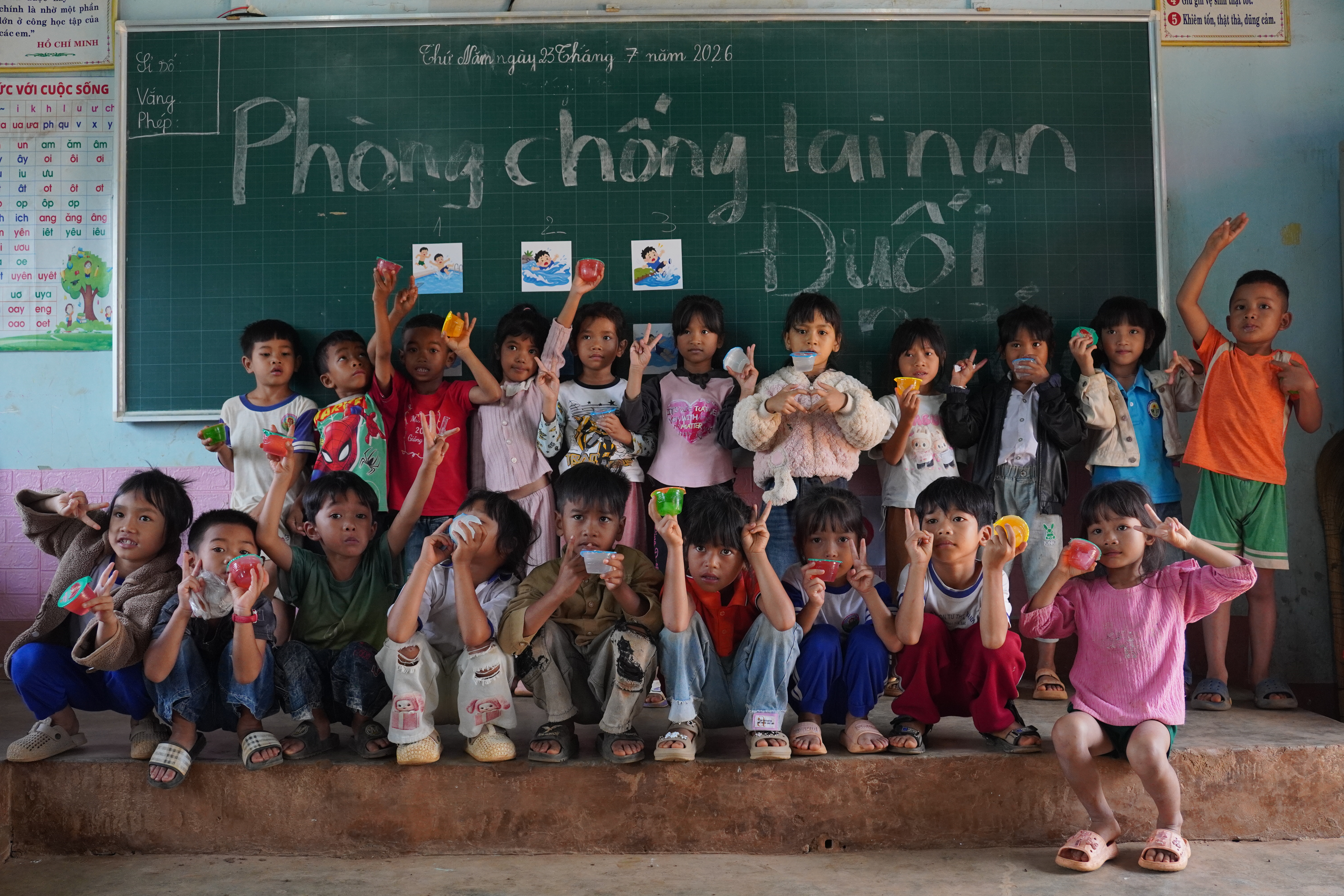 Lớp học kỹ năng chuyên đề 3 - “Em an toàn”