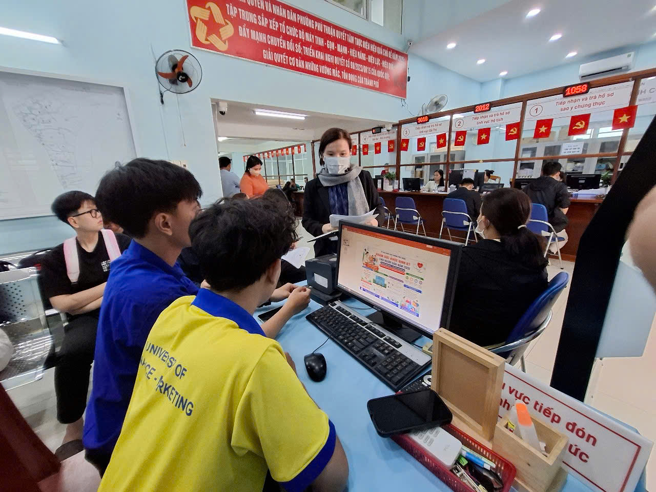 UFM - Hỗ trợ nhập liệu hành chính công - Phường Phú Thuận