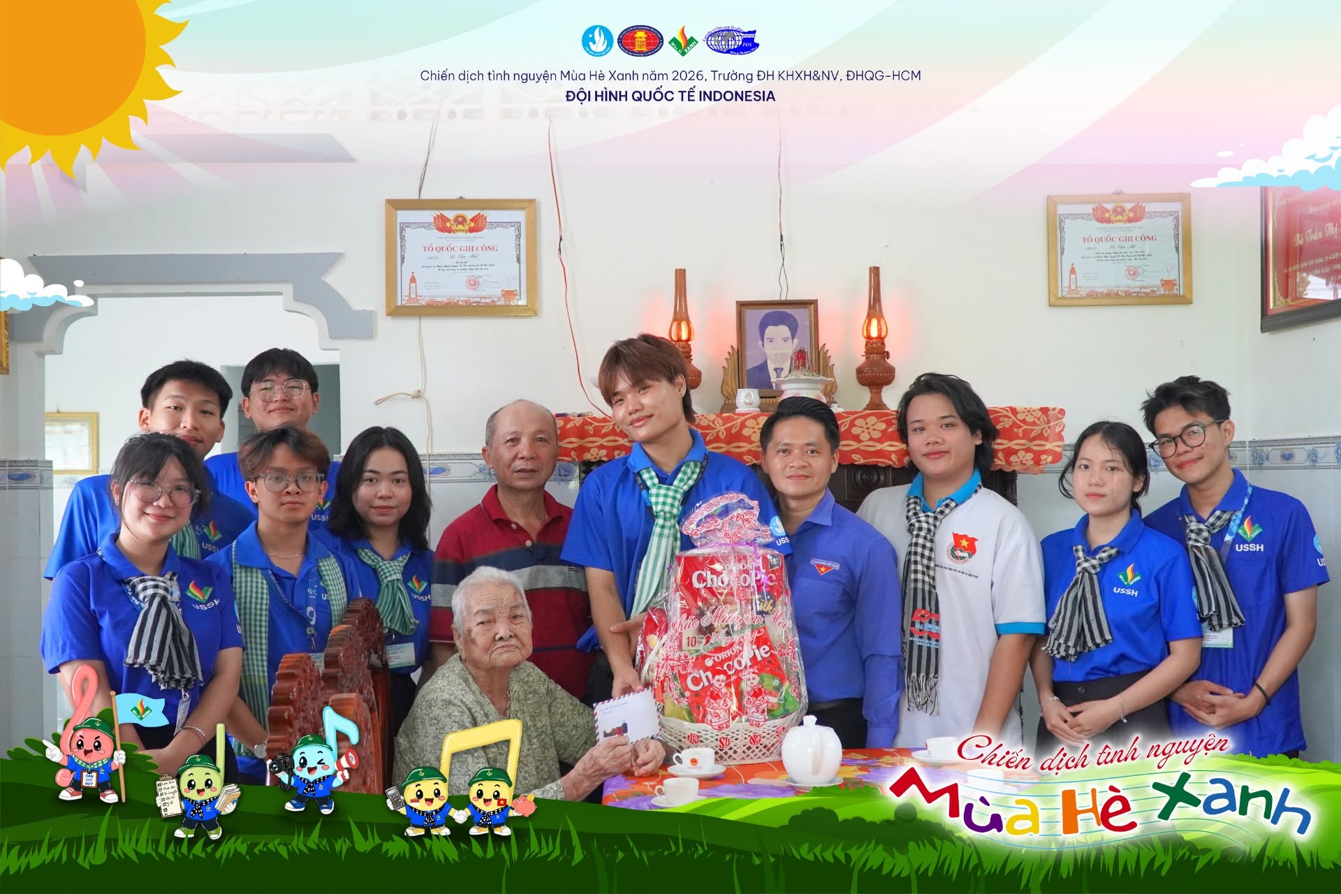 BUỔI THĂM HỎI VÀ TRI ÂN MẸ VIỆT NAM ANH HÙNG - HƯỞNG ỨNG NGÀY CAO ĐIỂM “UỐNG NƯỚC NHỚ NGUỒN”