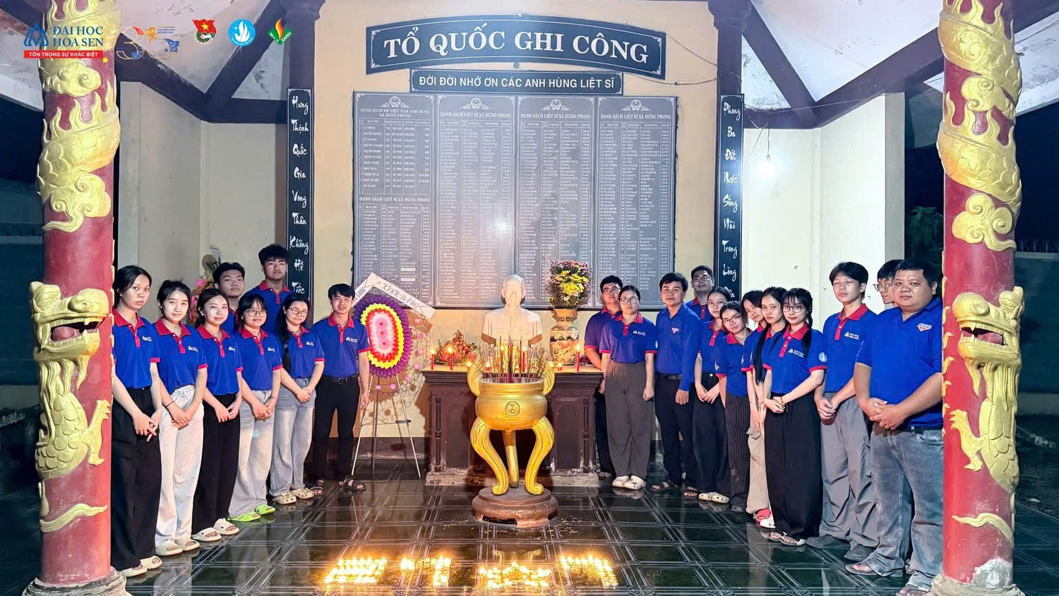 DÂNG HƯƠNG, DÂNG HOA TỈNH VĨNH LONG