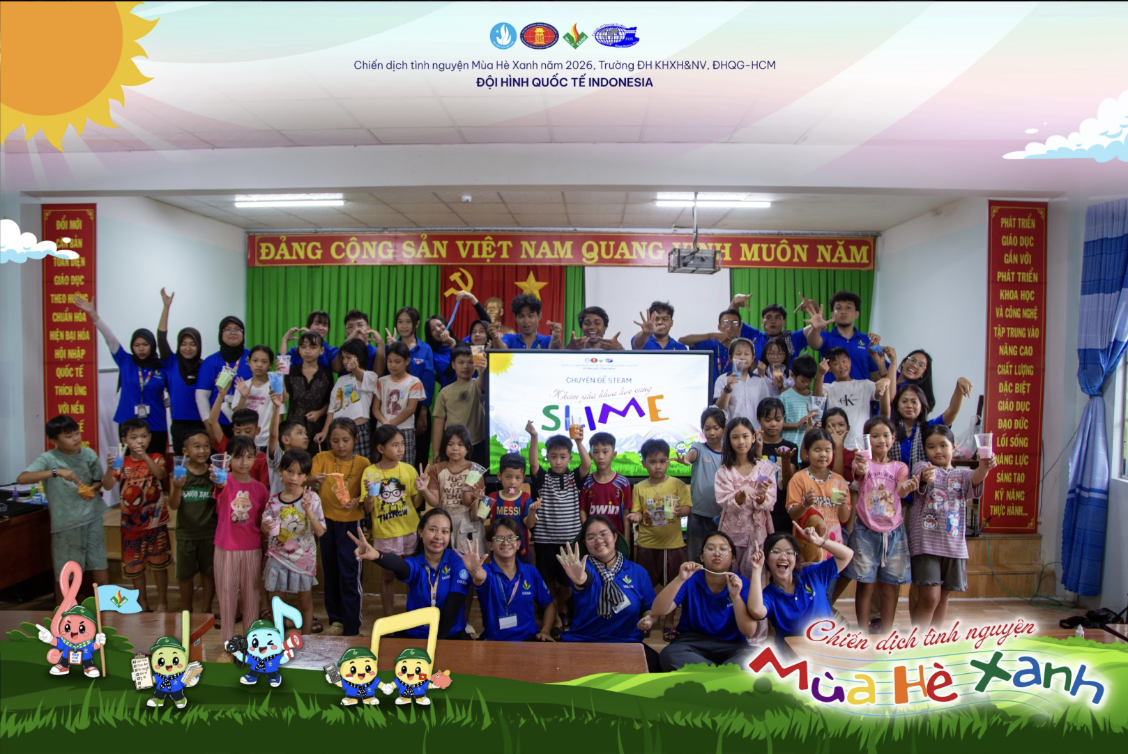CHUYÊN ĐỀ STEAM: KHÁM PHÁ KHOA HỌC CÙNG SLIME