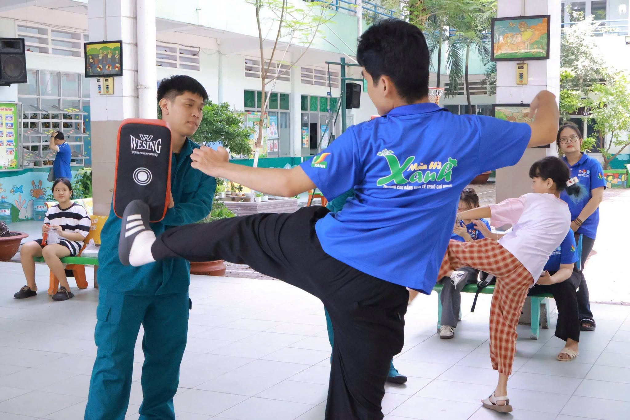 SÂN CHƠI THIẾU NHI – HỌC VÕ TỰ VỆ, VUI KHỎE MỖI NGÀY