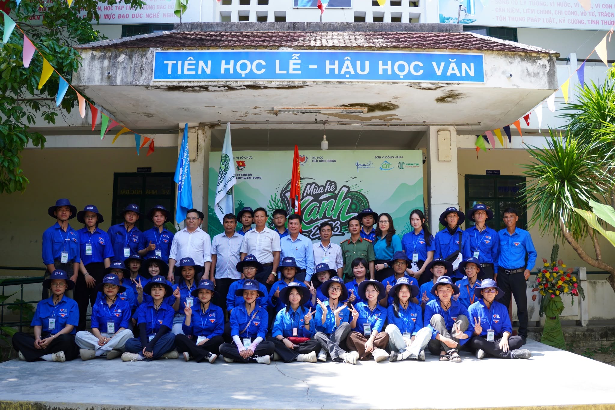 Chiến dịch Mùa hè Xanh 2026 của Trường Đại học Thái Bình Dương chính thức khởi đầu tại địa phương bằng Lễ giao quân, với sự tham gia của các lãnh đạo Nhà trường và lãnh đạo địa phương.