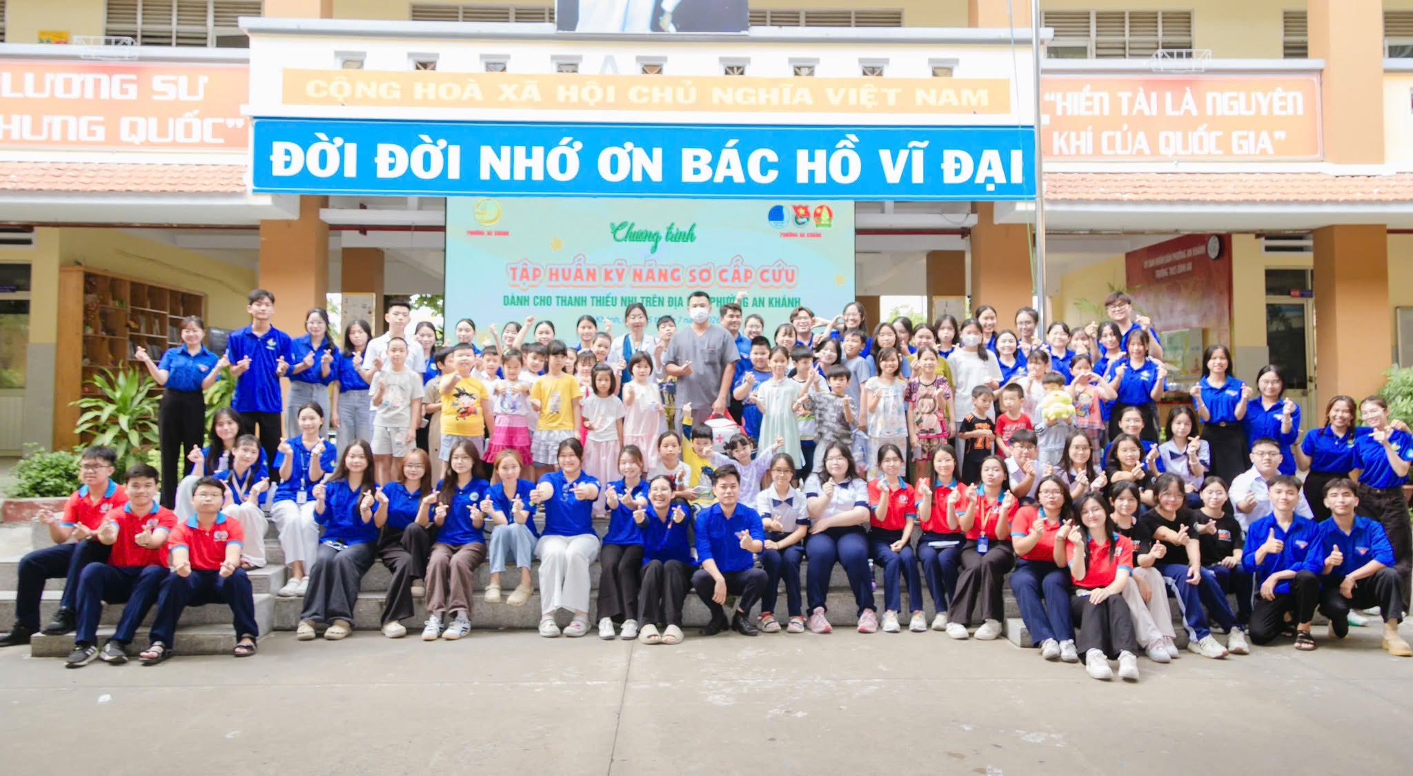 UFM - Tập huấn kỹ năng sơ cấp cứu cho thiếu nhi